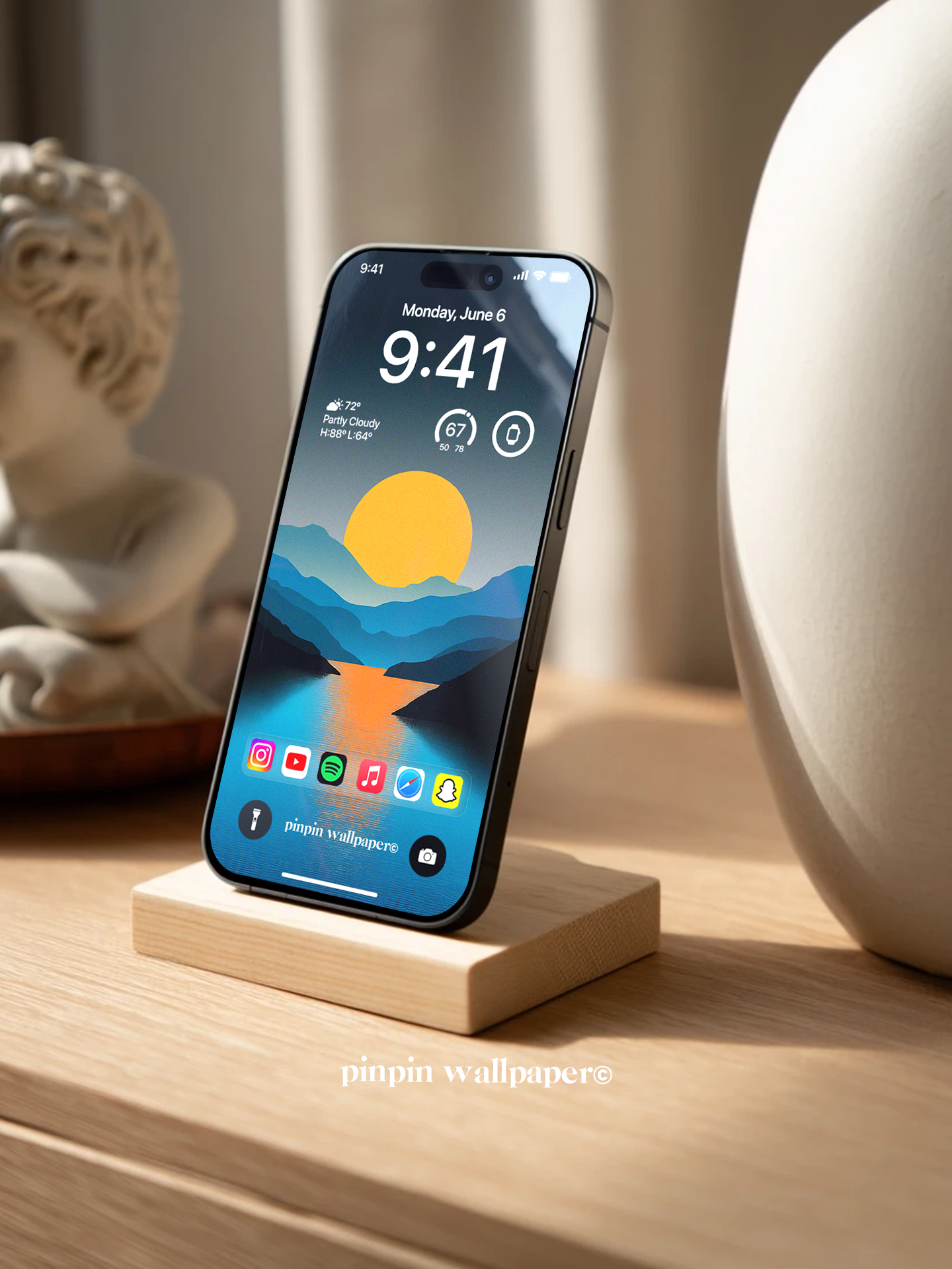 4K HD 壁紙の背景 - iPhone および Android 向け Black Universe Series20
