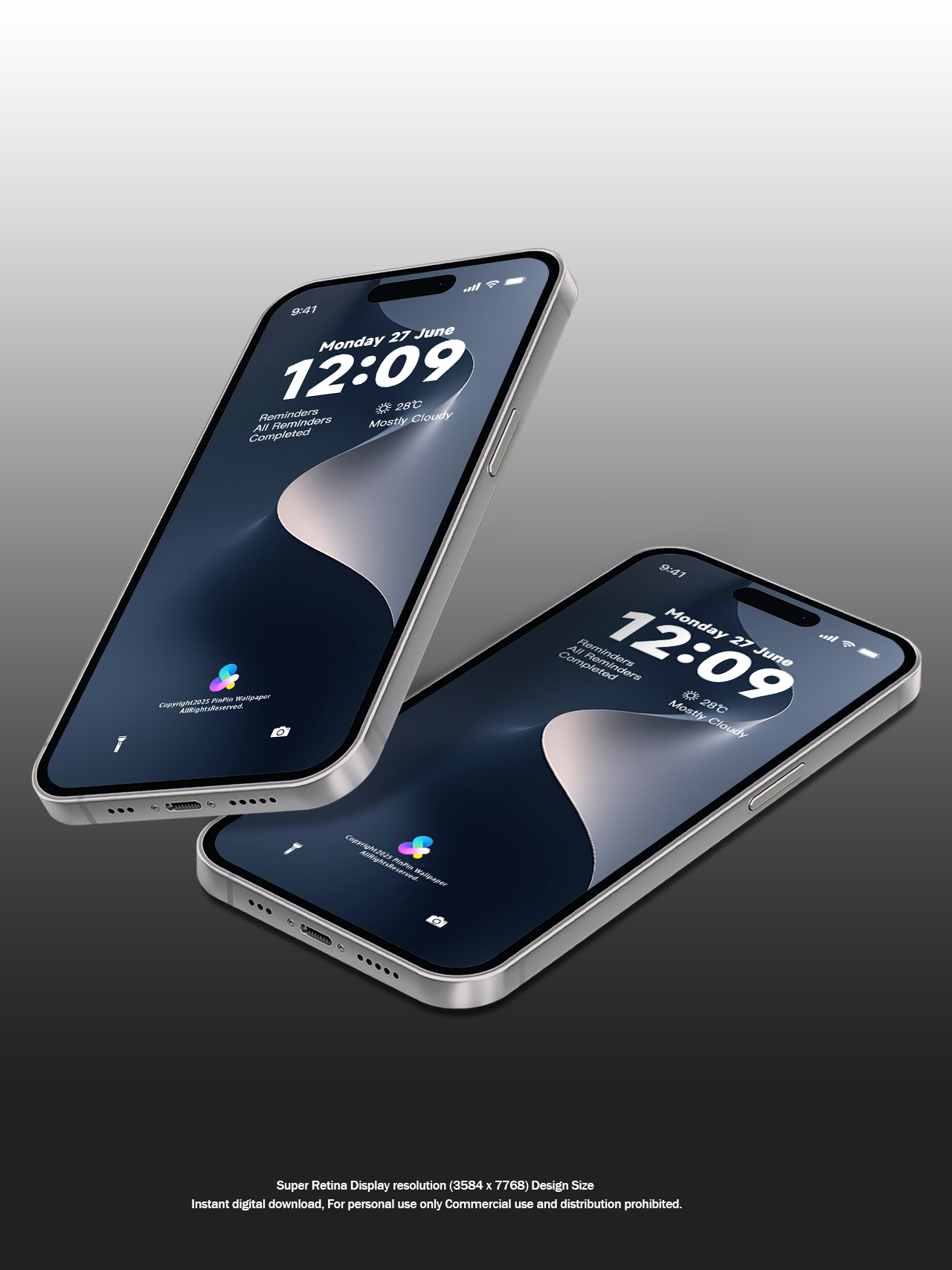 4K HD 壁紙の背景 - iPhone および Android 向け Black Universe Series20