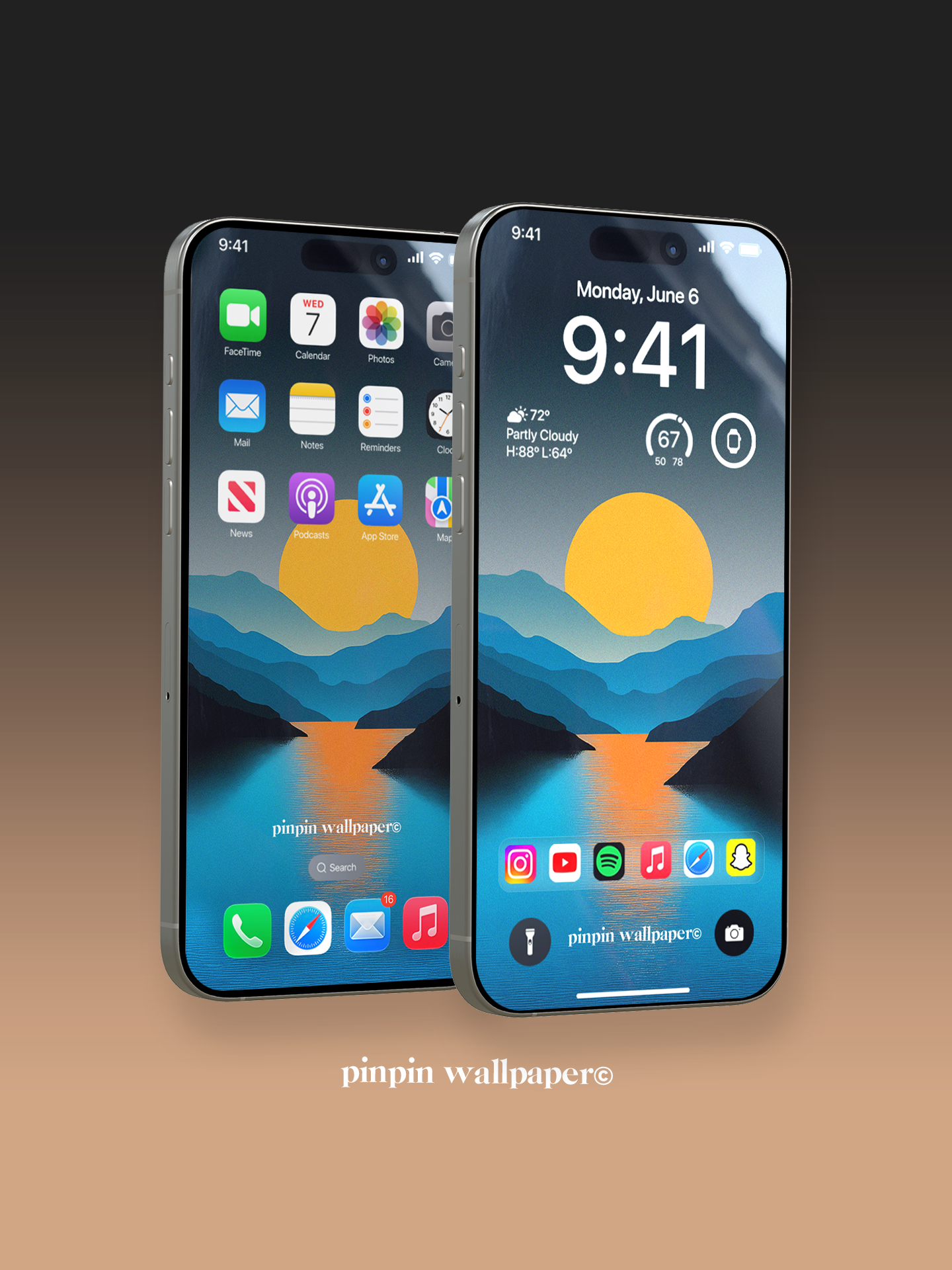 4K HD 壁紙の背景 - iPhone および Android 向け Black Universe Series20