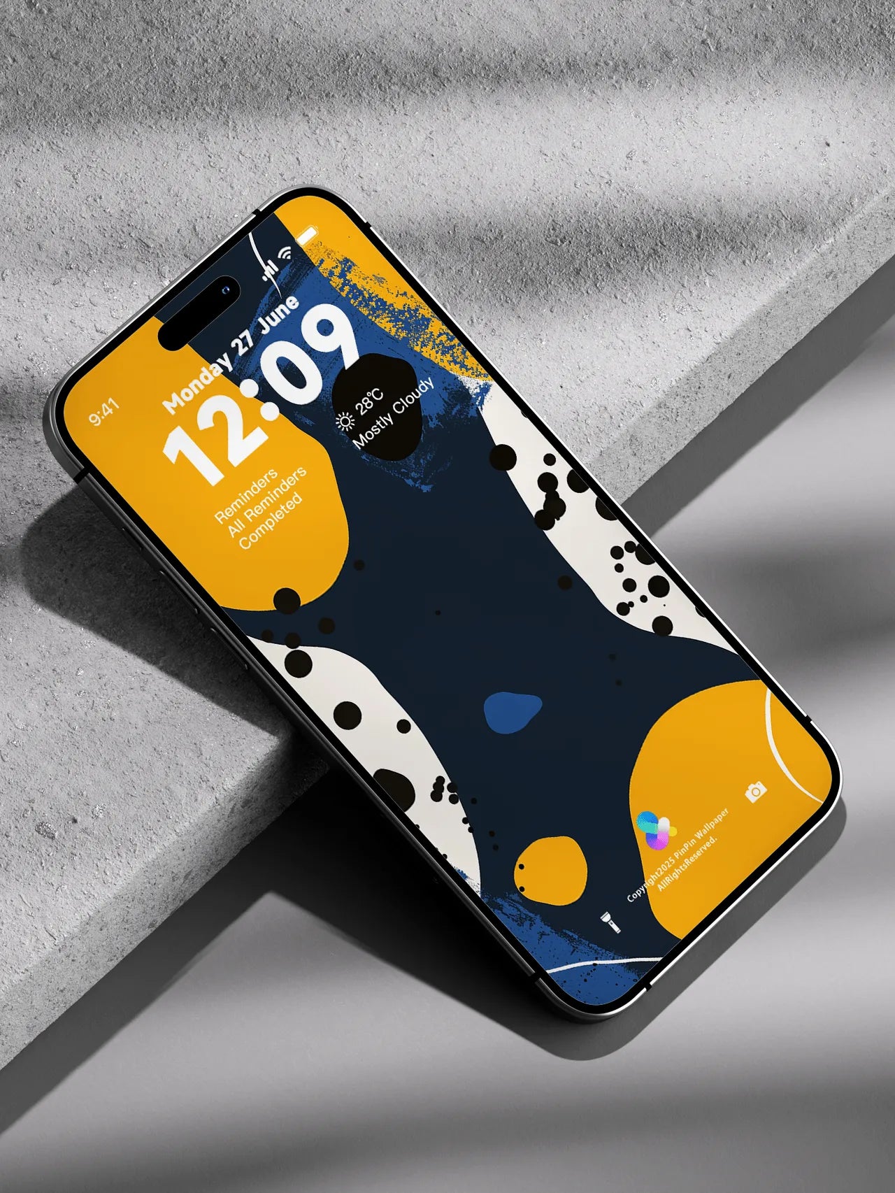 4K HD 壁紙の背景 - iPhone および Android 向け Black Universe Series20