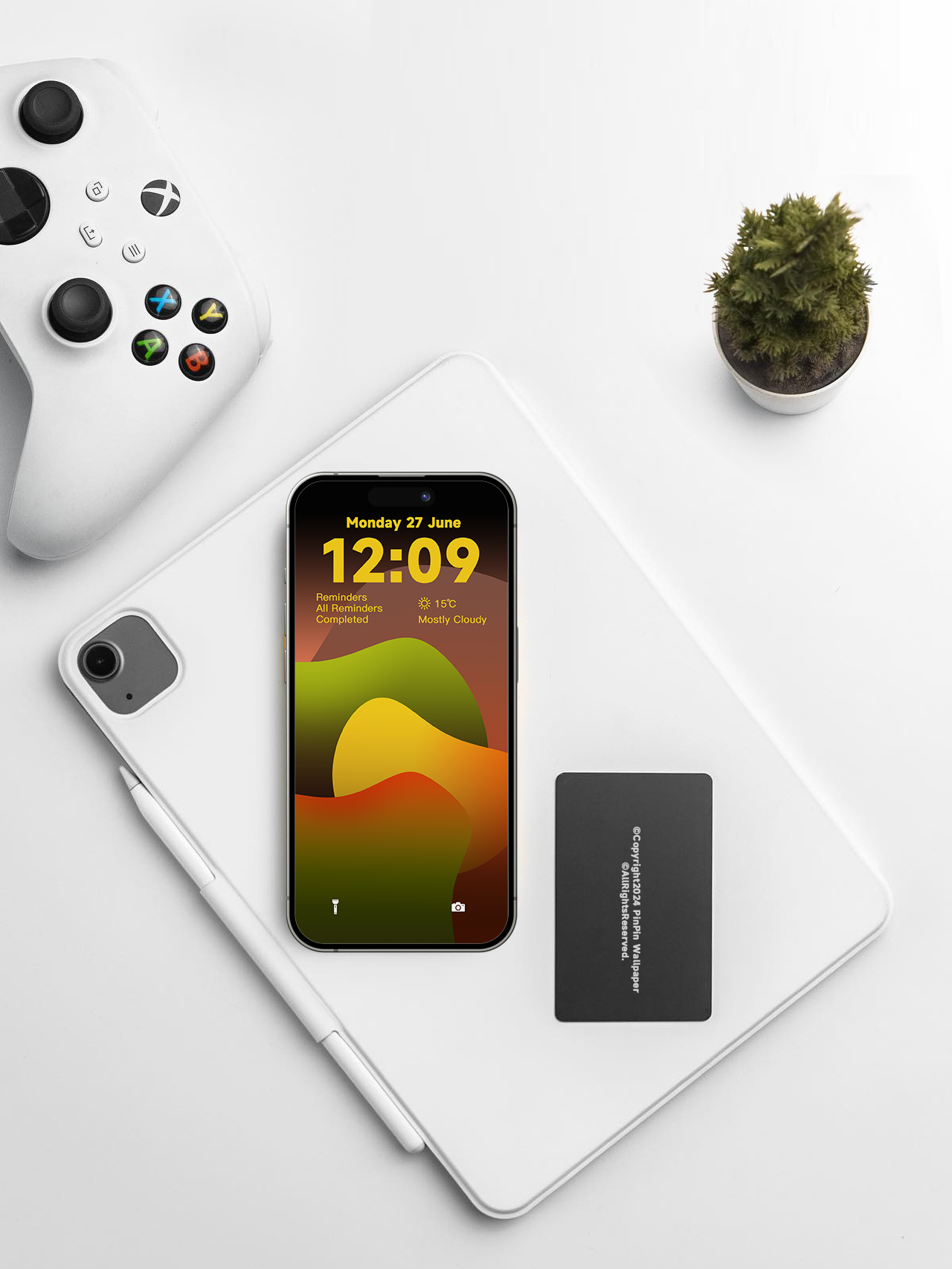 4K HD Wallpaper Backgrounds - Colorful Geometric Shapes for iPhone and Android