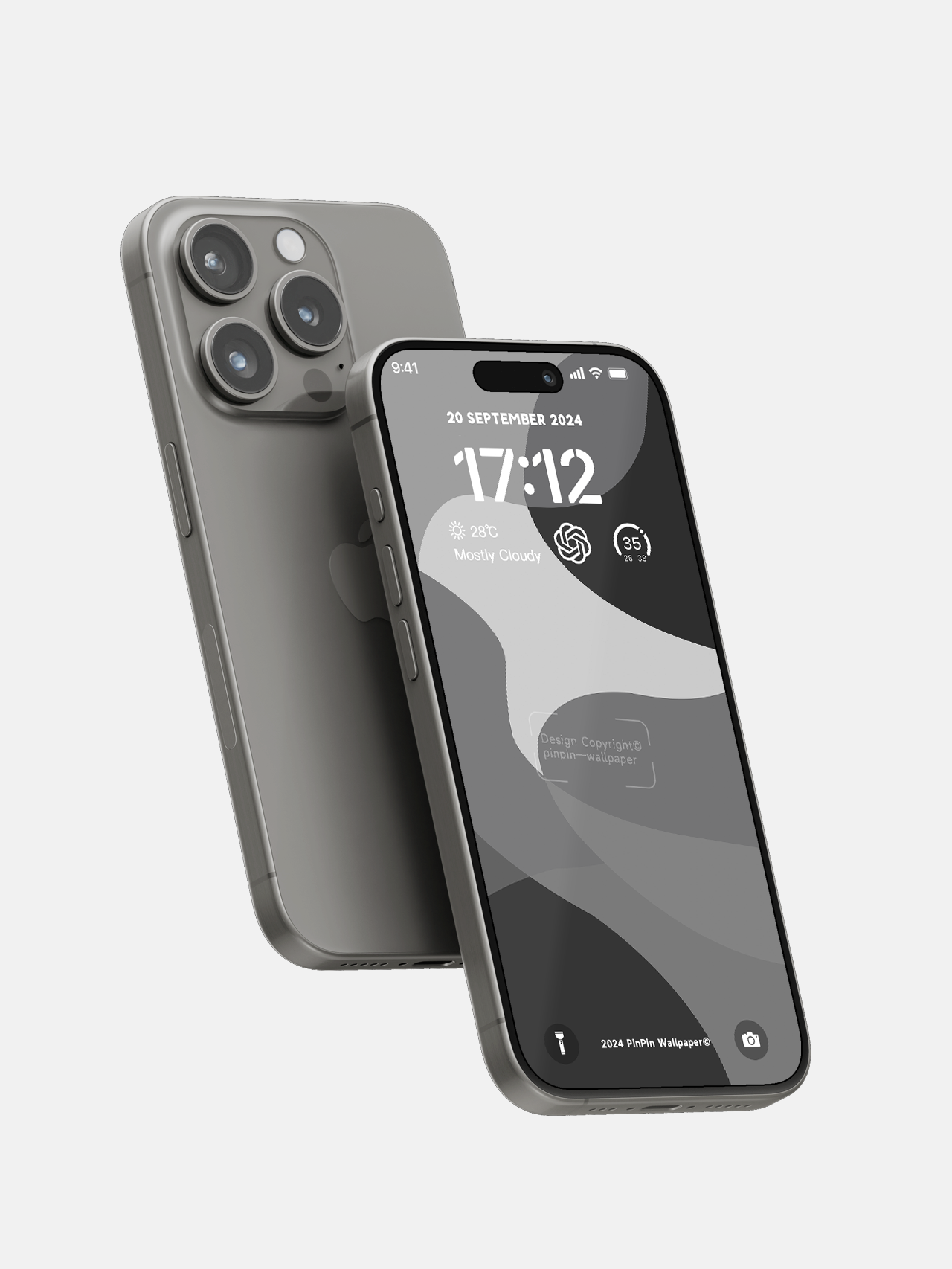 4K HD 壁紙の背景 - iPhone および Android 向け Black Universe Series20