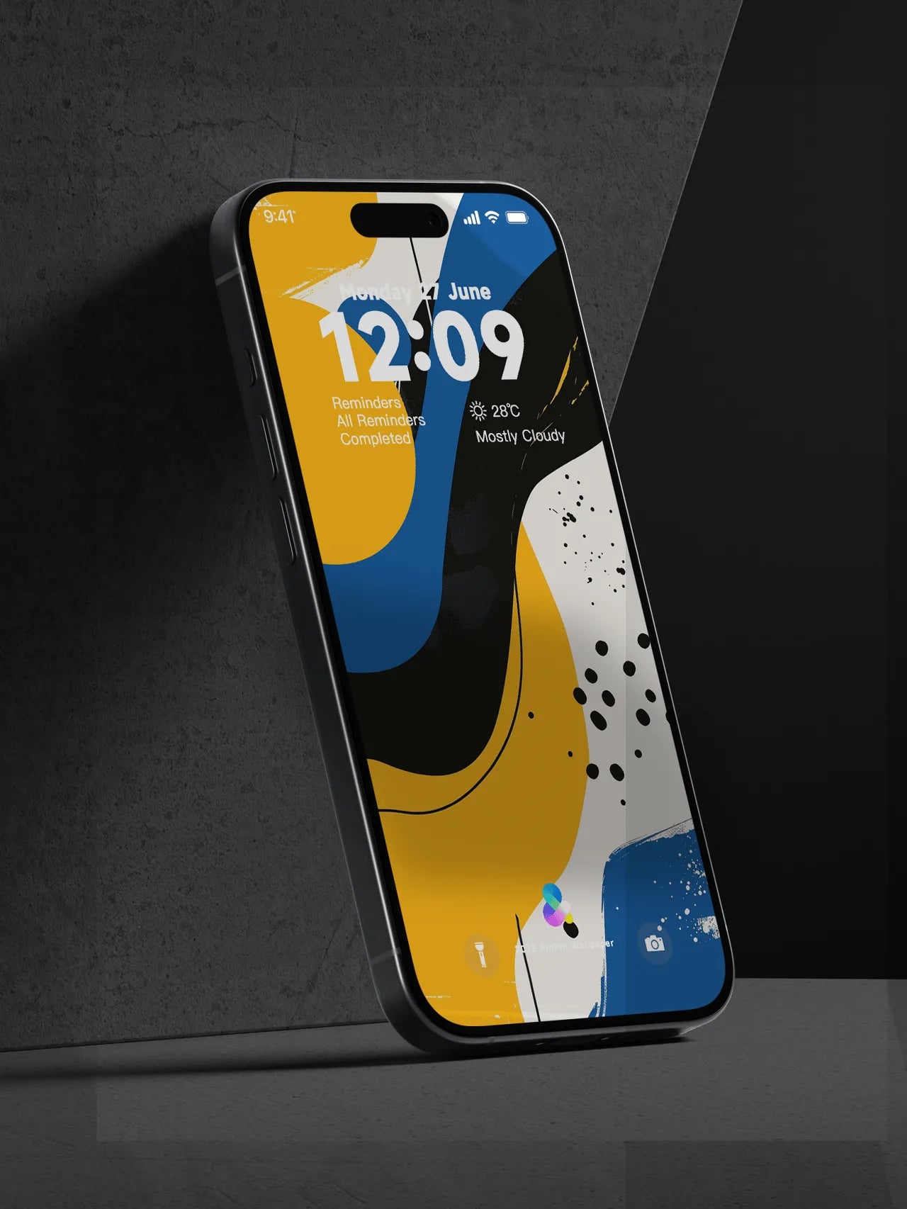 4K HD 壁紙の背景 - iPhone および Android 向け Black Universe Series20