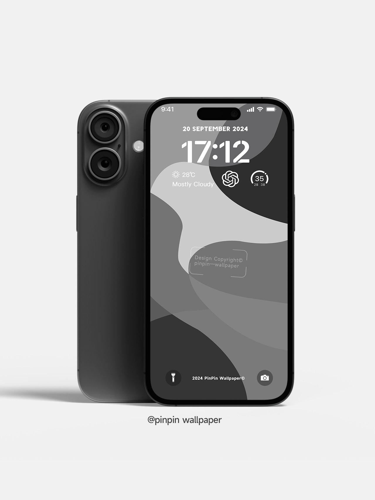 4K HD 壁紙の背景 - iPhone および Android 向け Black Universe Series20