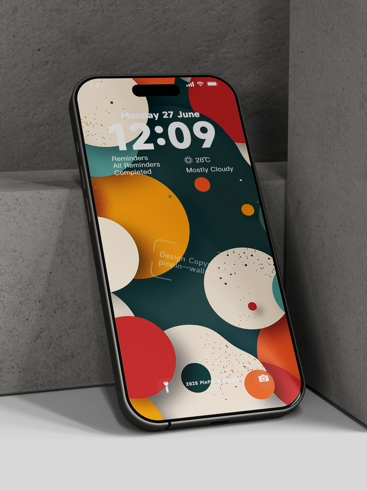 4K HD 壁紙の背景 - iPhone および Android 向け Black Universe Series20