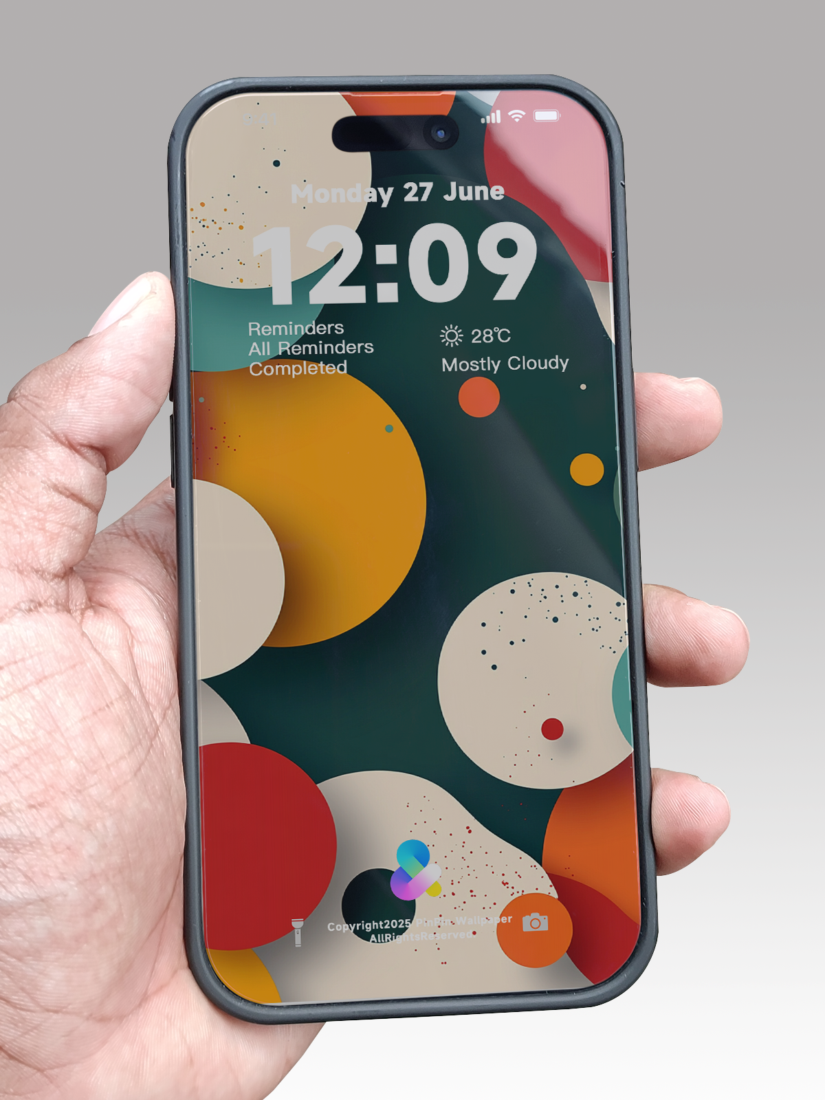 4K HD 壁紙の背景 - iPhone および Android 向け Black Universe Series20