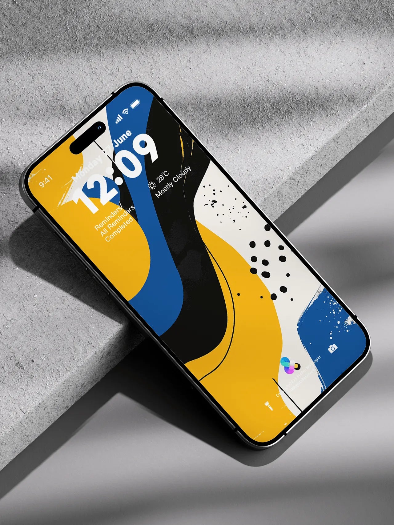 4K HD 壁紙の背景 - iPhone および Android 向け Black Universe Series20