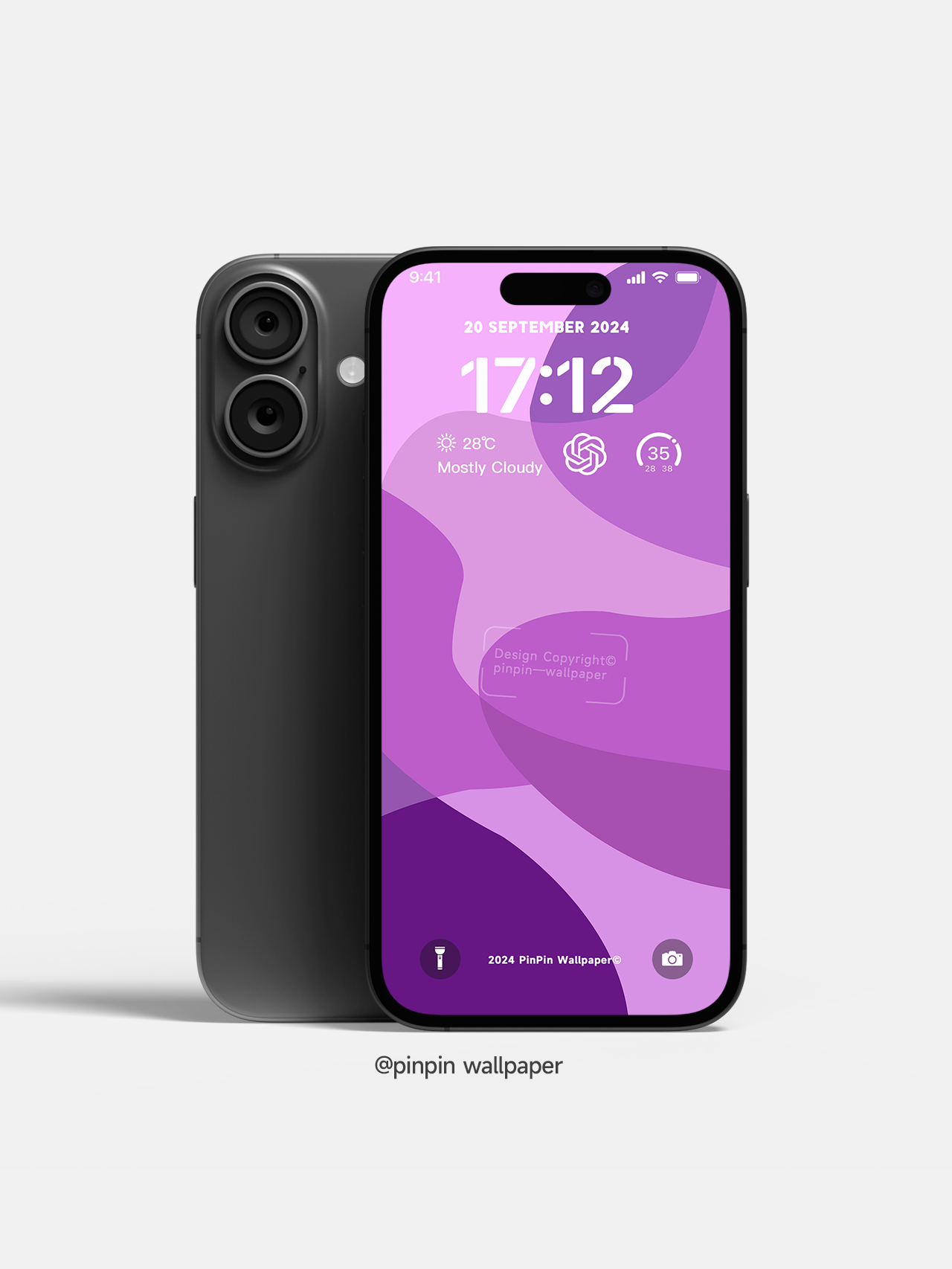 4K HD 壁紙の背景 - iPhone および Android 向け Black Universe Series20