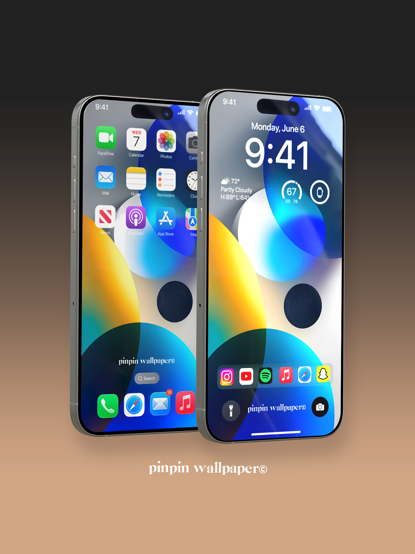 4K HD 壁紙の背景 - iPhone および Android 向け Black Universe Series20