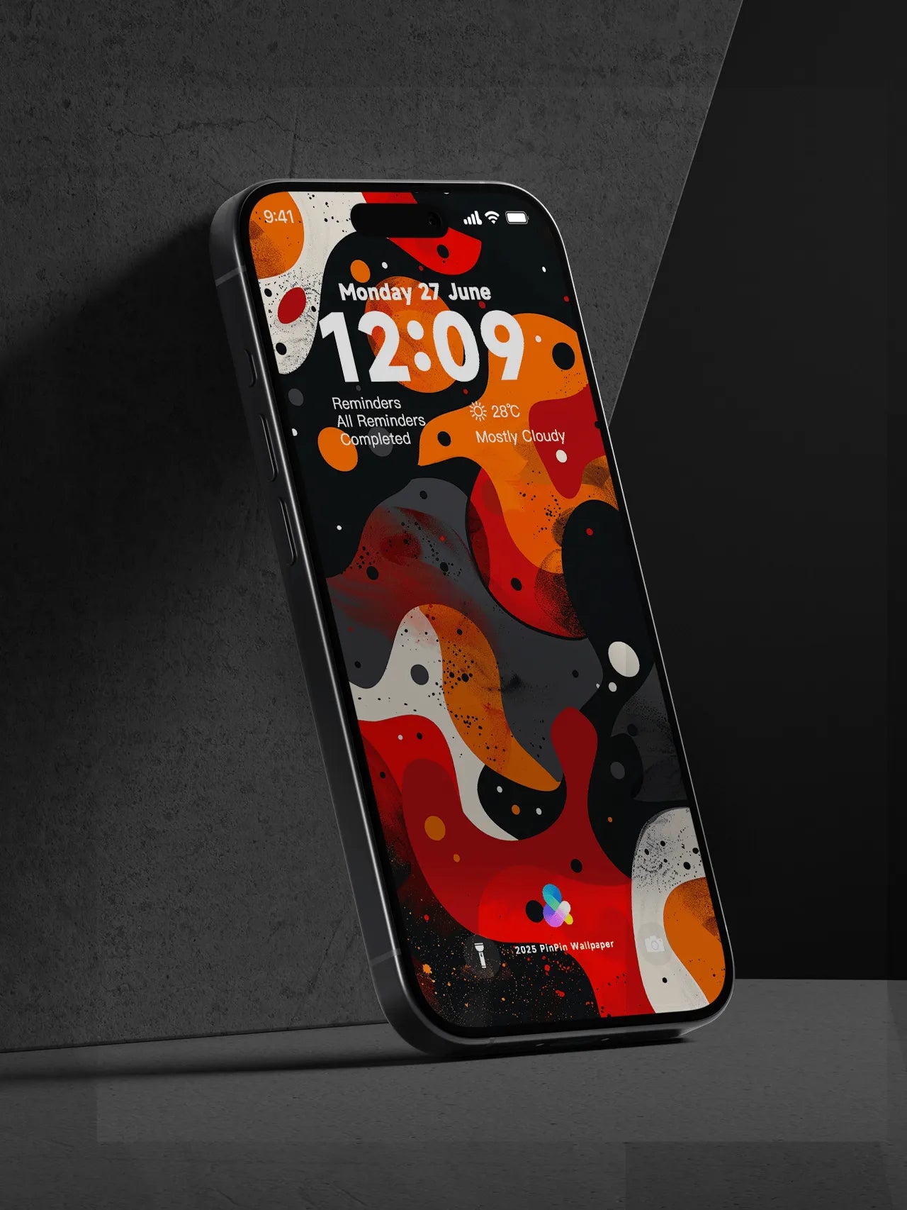 4K HD 壁紙の背景 - iPhone および Android 向け Black Universe Series20