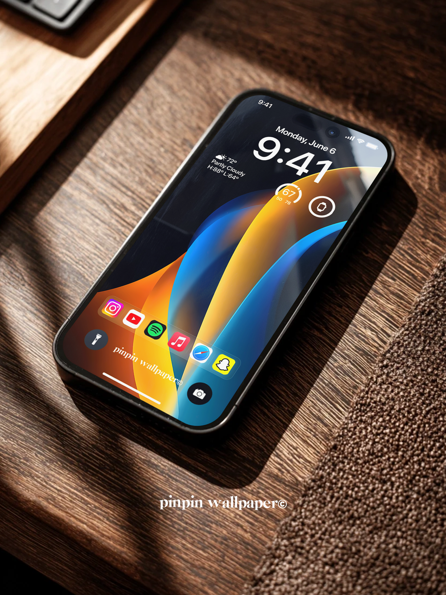 4K HD 壁紙の背景 - iPhone および Android 向け Black Universe Series20