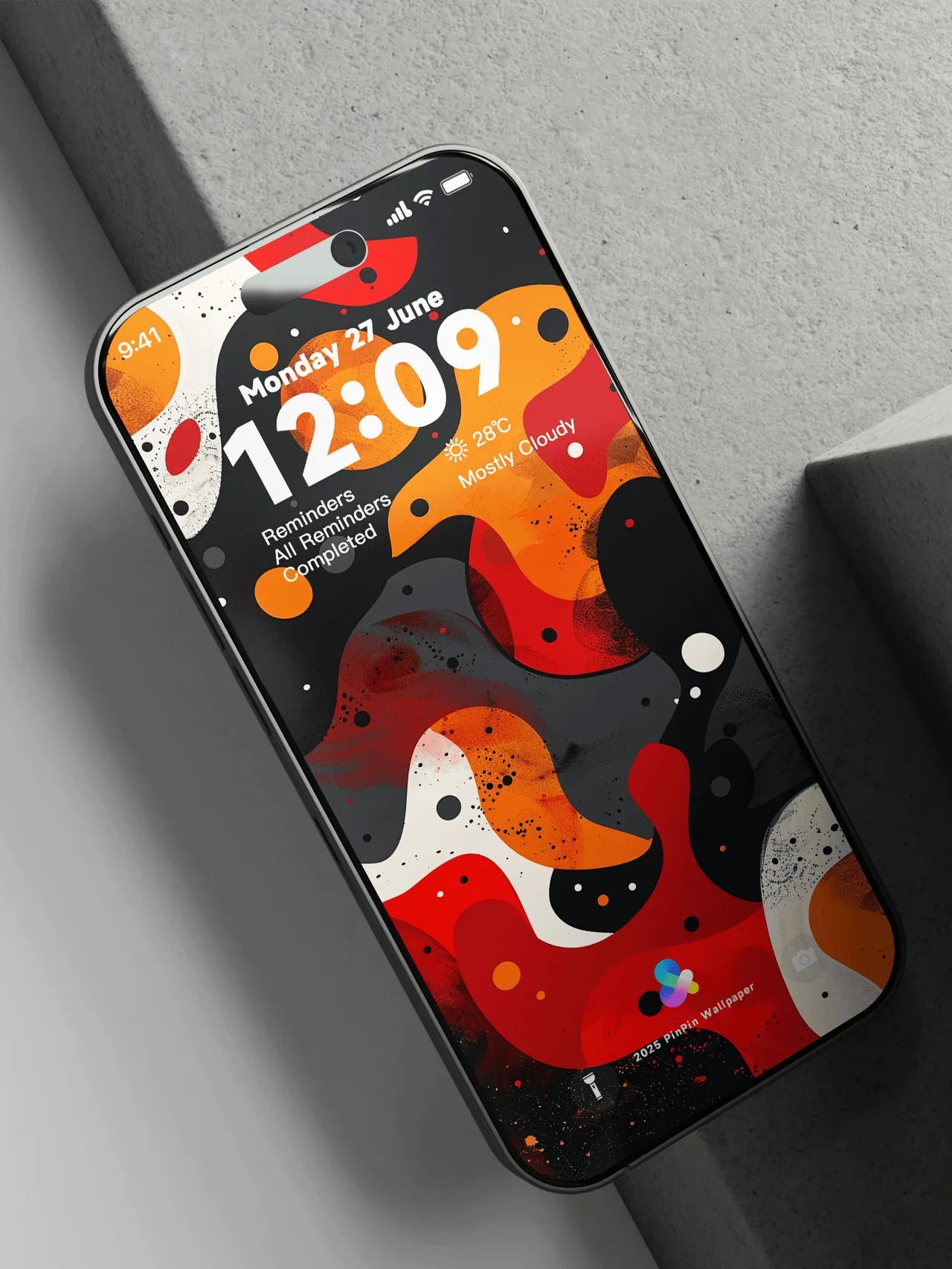 4K HD 壁紙の背景 - iPhone および Android 向け Black Universe Series20