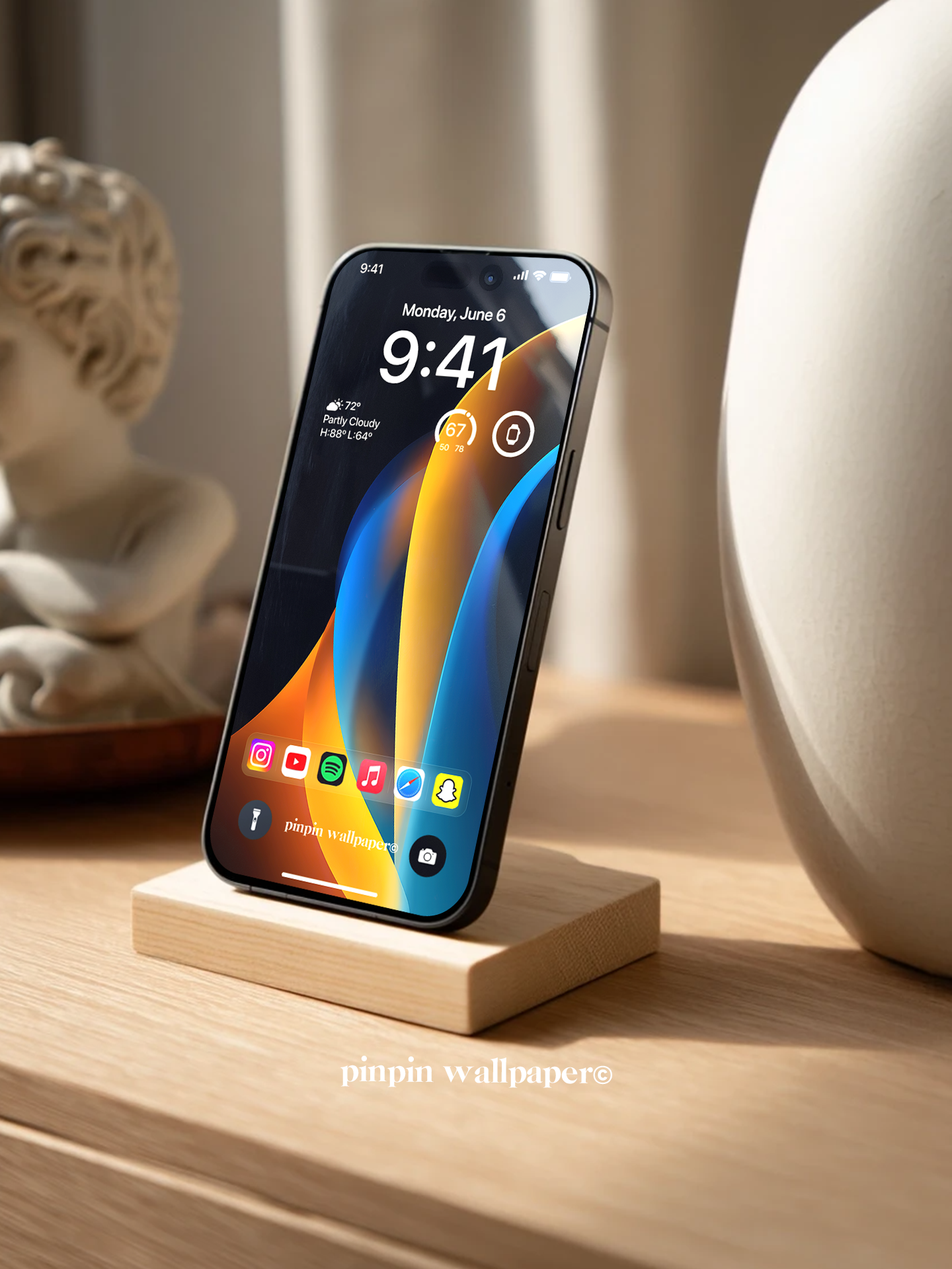 4K HD 壁紙の背景 - iPhone および Android 向け Black Universe Series20