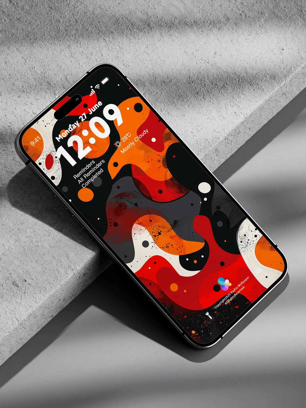4K HD 壁紙の背景 - iPhone および Android 向け Black Universe Series20