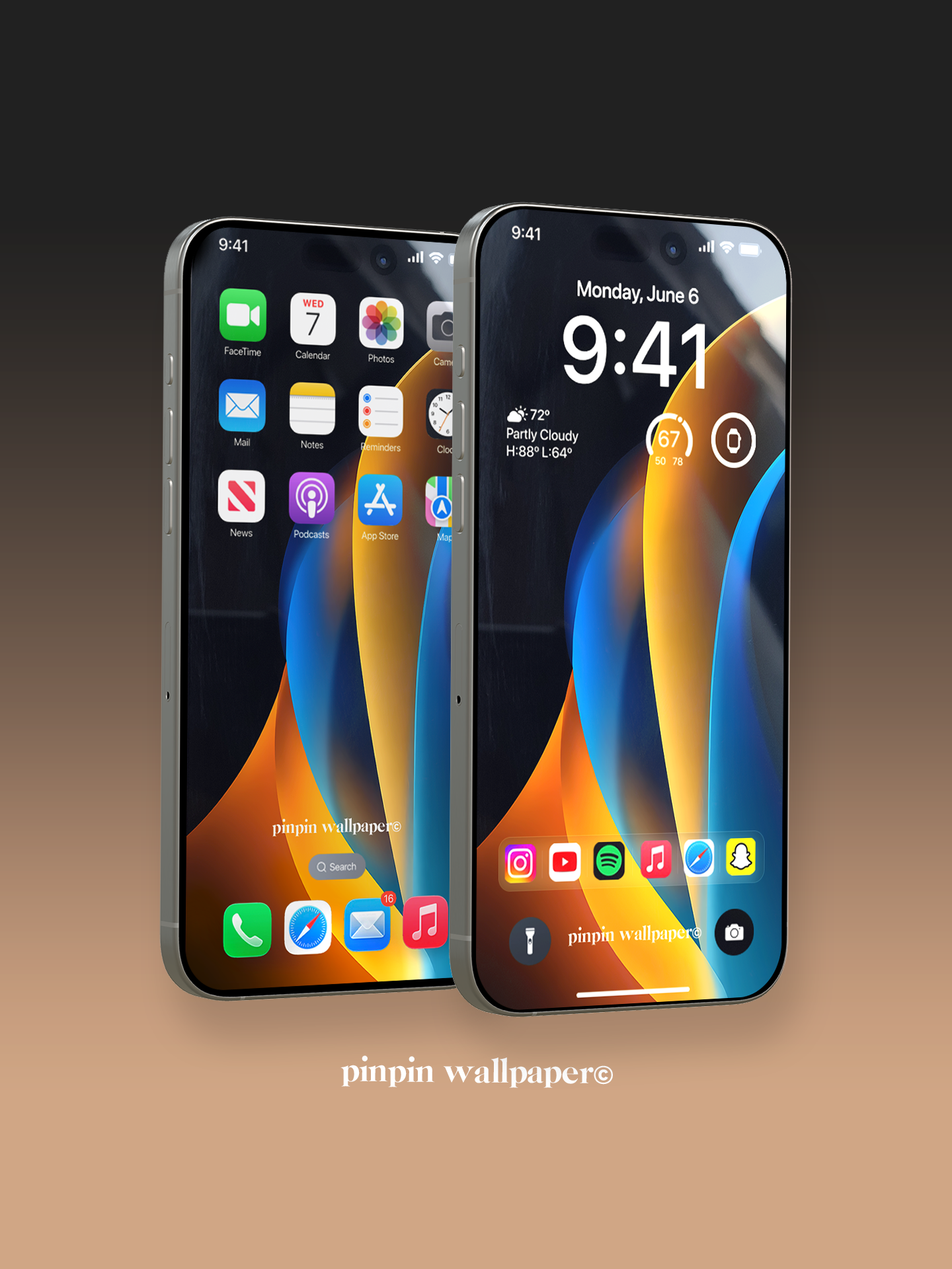 4K HD 壁紙の背景 - iPhone および Android 向け Black Universe Series20