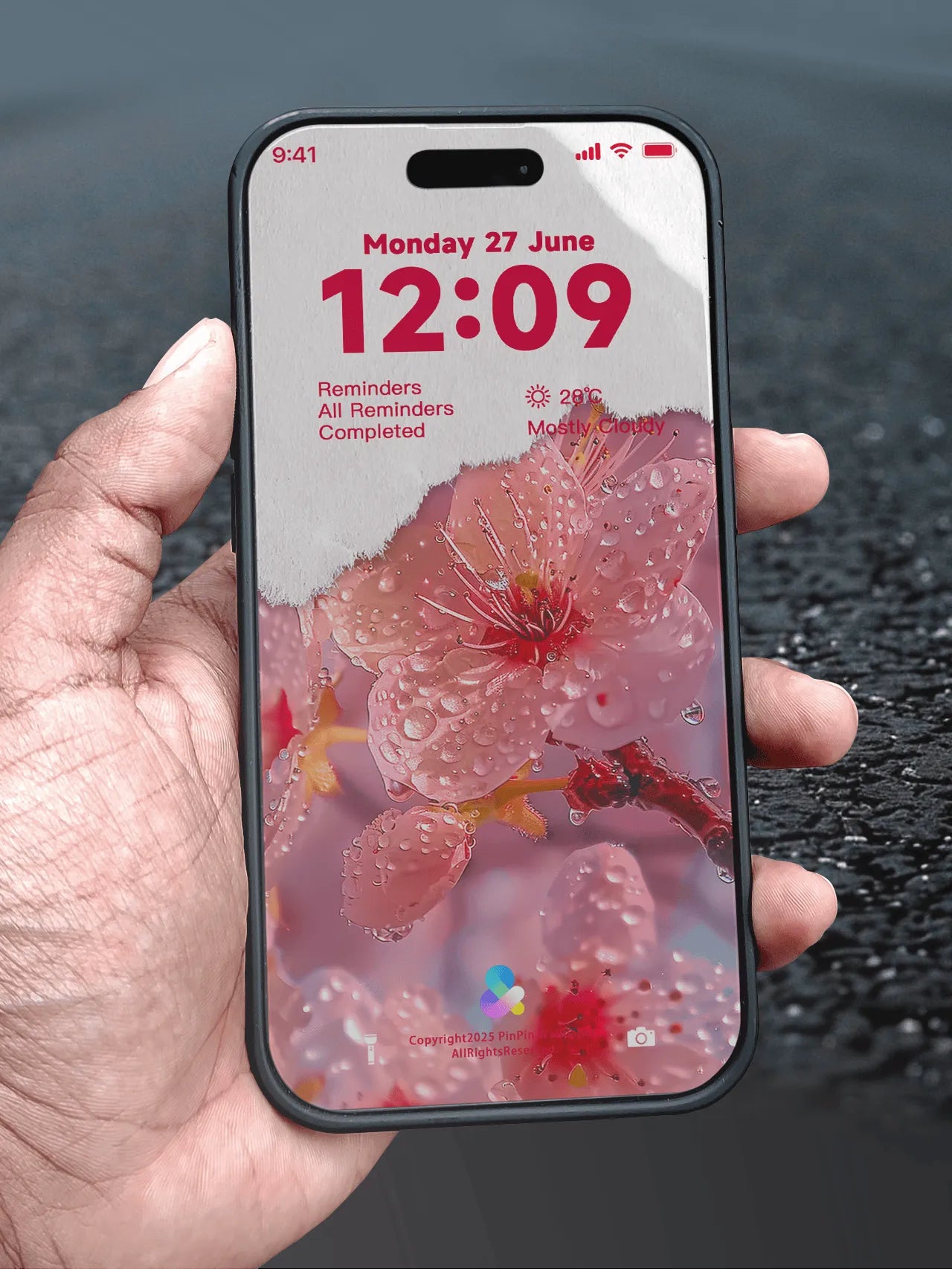 4K HD 壁紙の背景 - iPhone および Android 向け Black Universe Series20