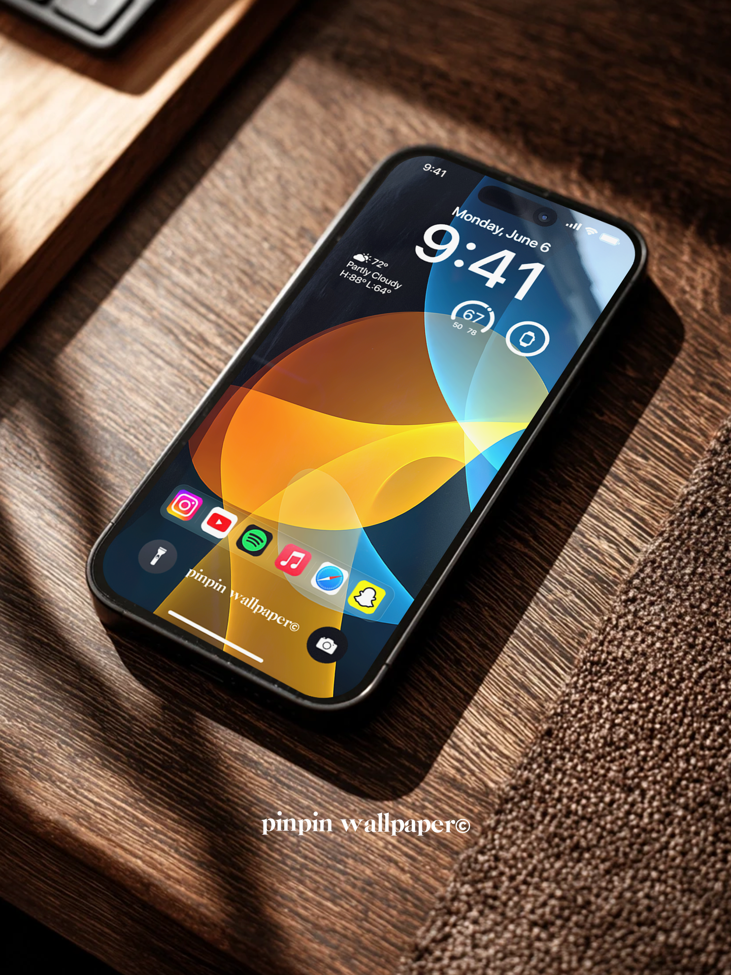 4K HD 壁紙の背景 - iPhone および Android 向け Black Universe Series20