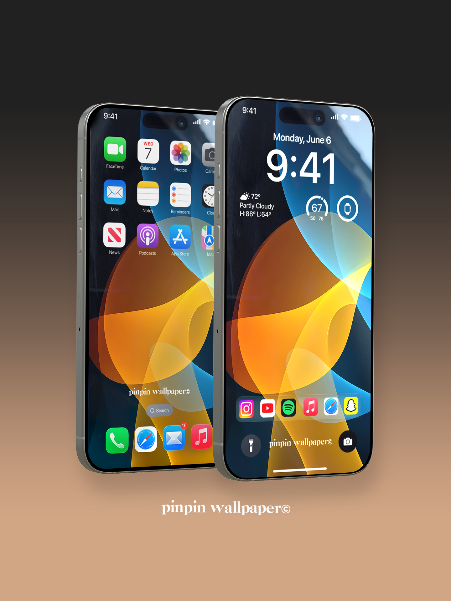 4K HD 壁紙の背景 - iPhone および Android 向け Black Universe Series20