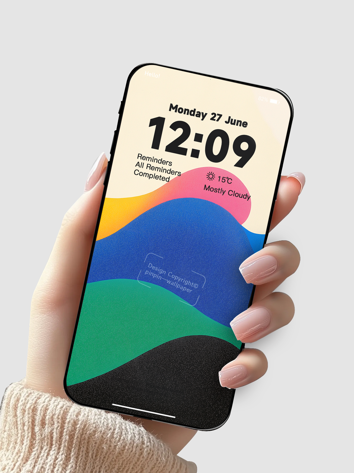 4K HD 壁紙の背景 - iPhone および Android 向け Black Universe Series20