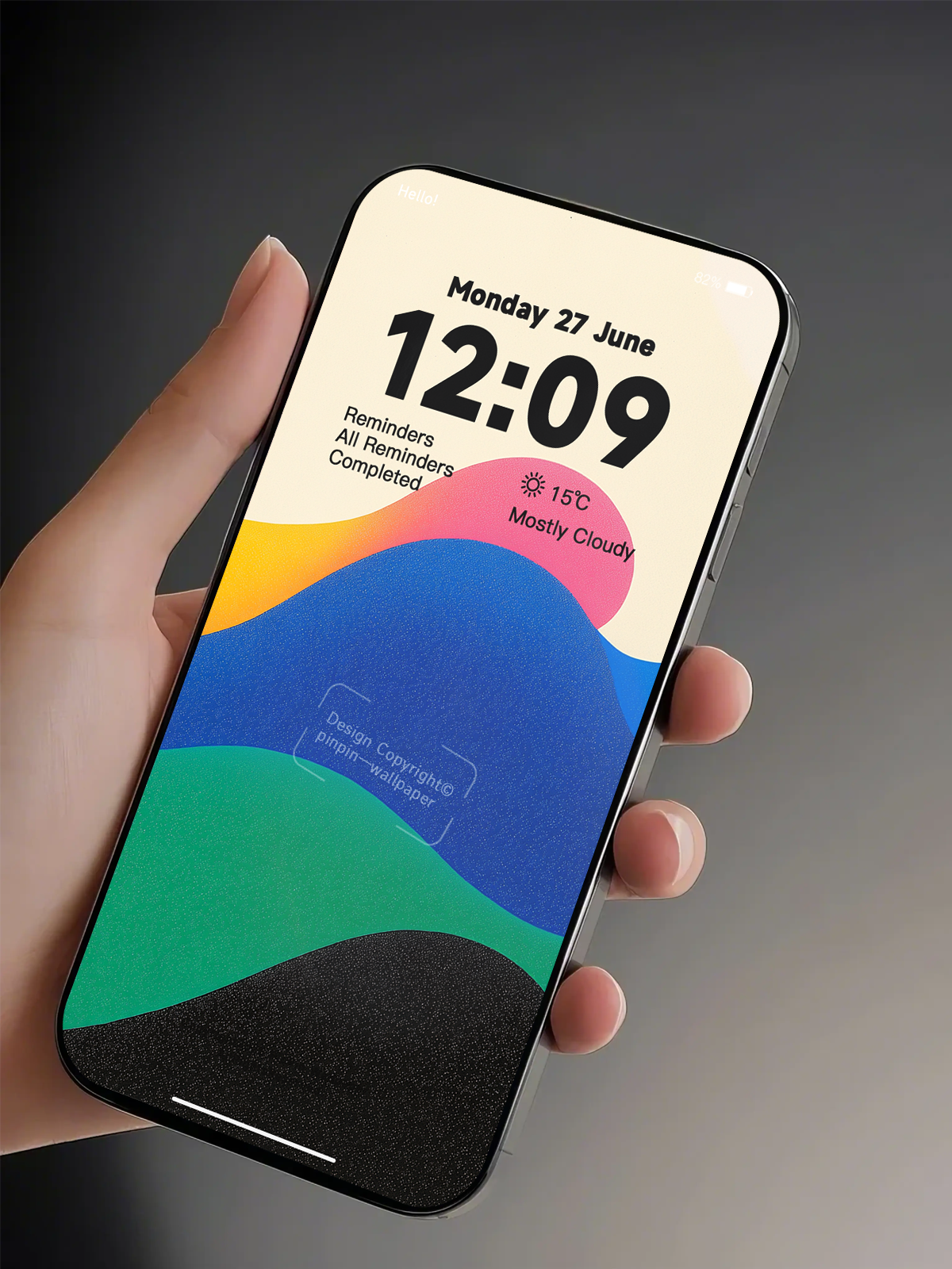 4K HD 壁紙の背景 - iPhone および Android 向け Black Universe Series20