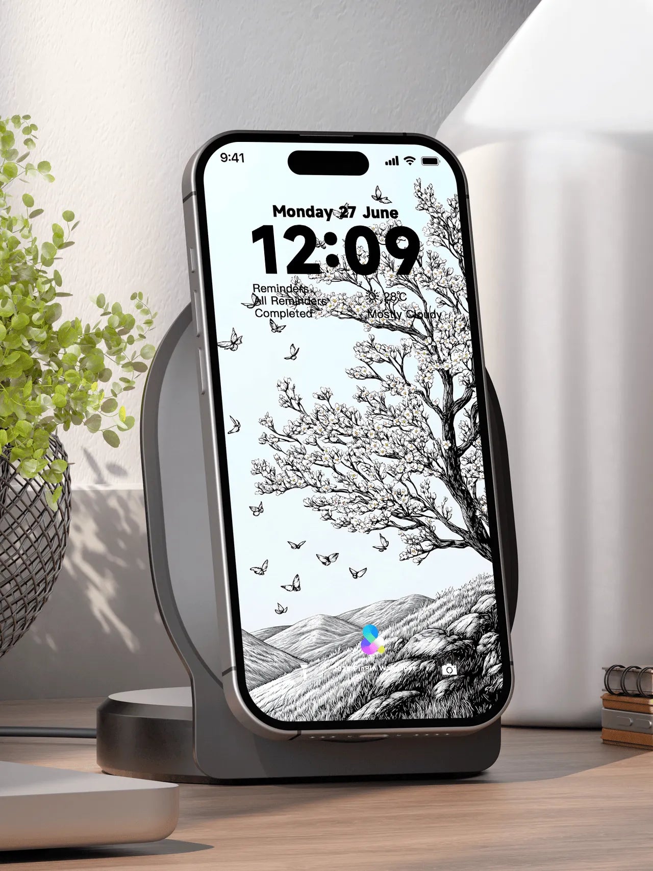4K HD 壁紙の背景 - iPhone および Android 向け Black Universe Series20