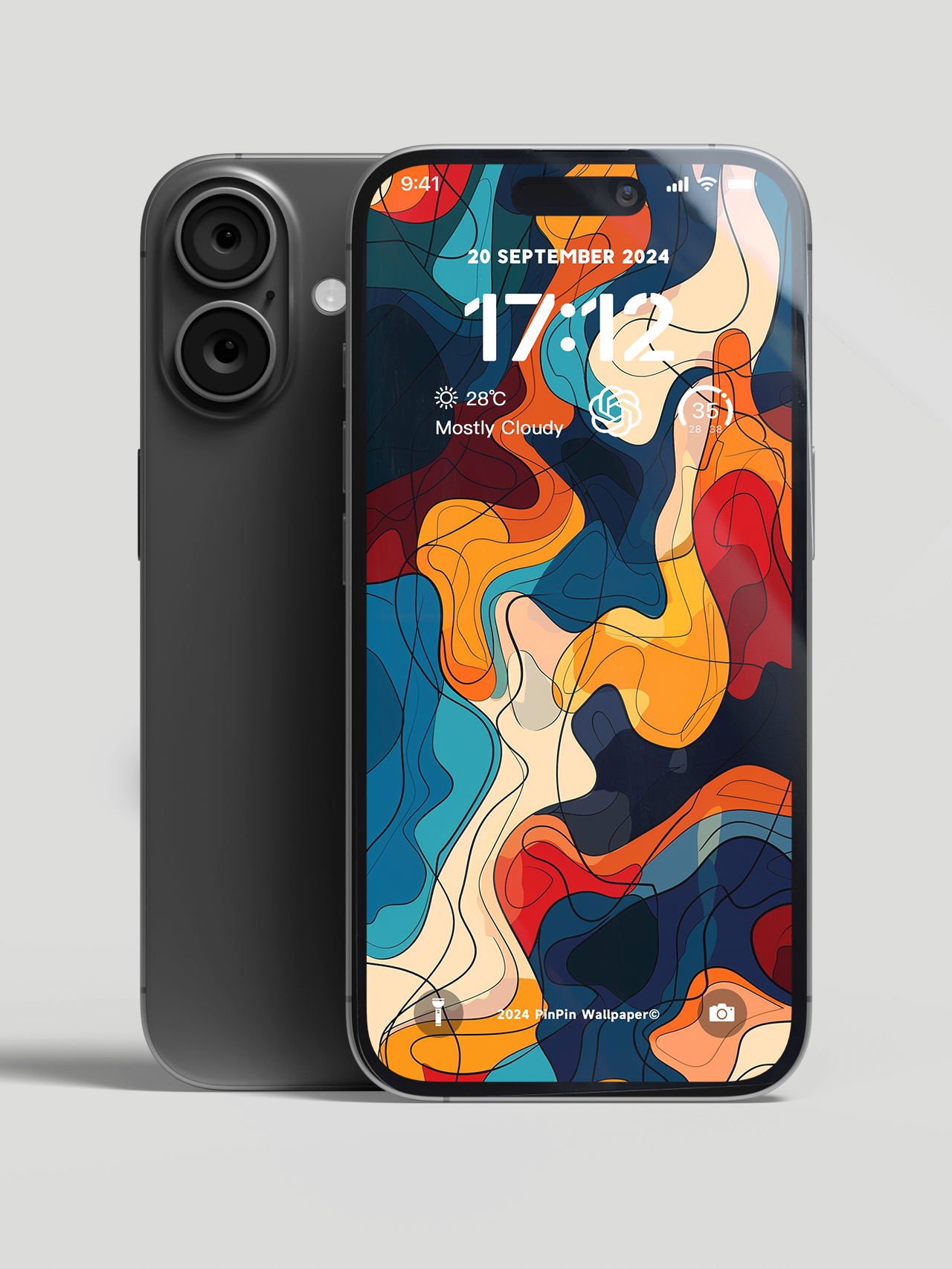 4K HD Phone Wallpaper Background - Abstract style 6076 for iPhone and Android