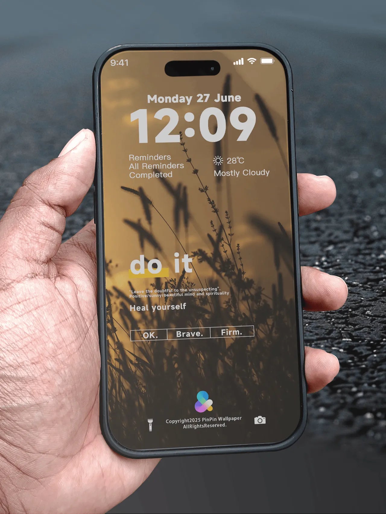 4K HD Wallpaper Background - Minimalist style for iPhone and Android 6PACK