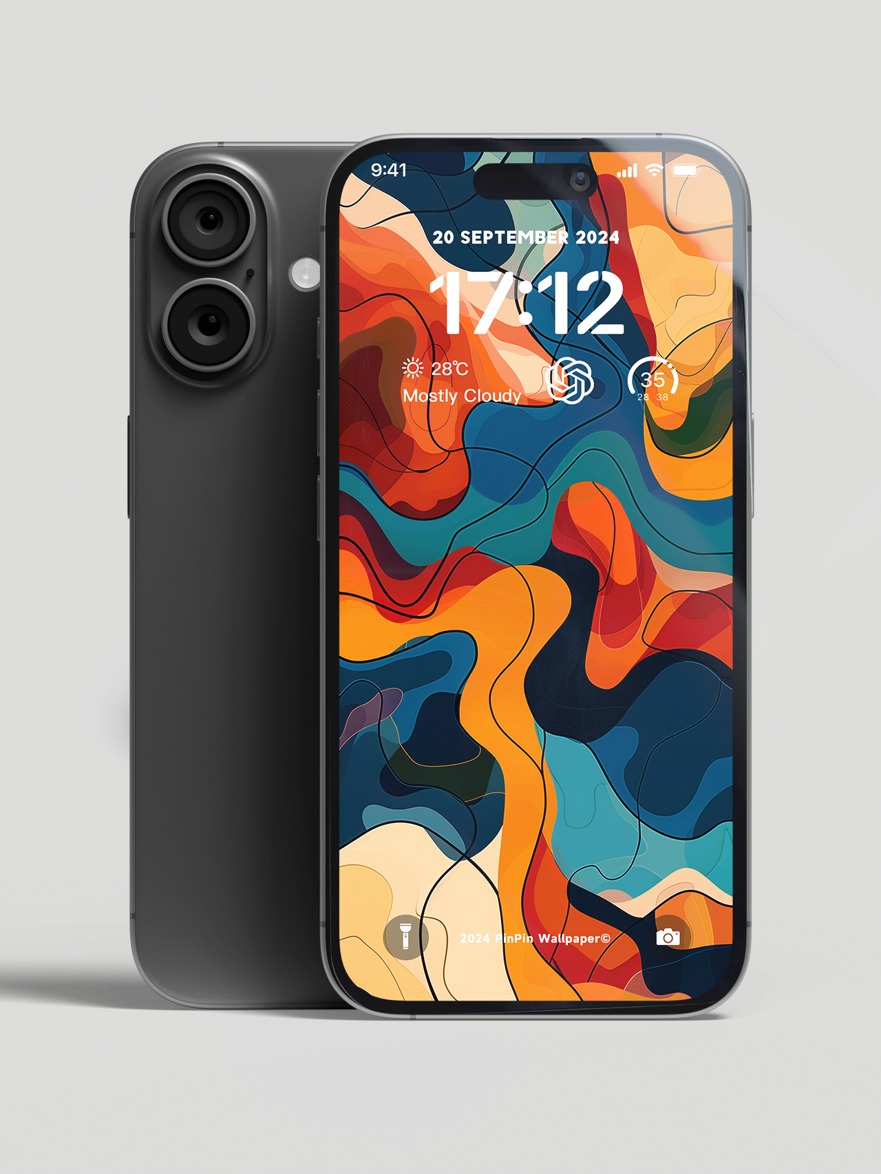 4K HD Phone Wallpaper Background - Abstract style 6075 for iPhone and Android