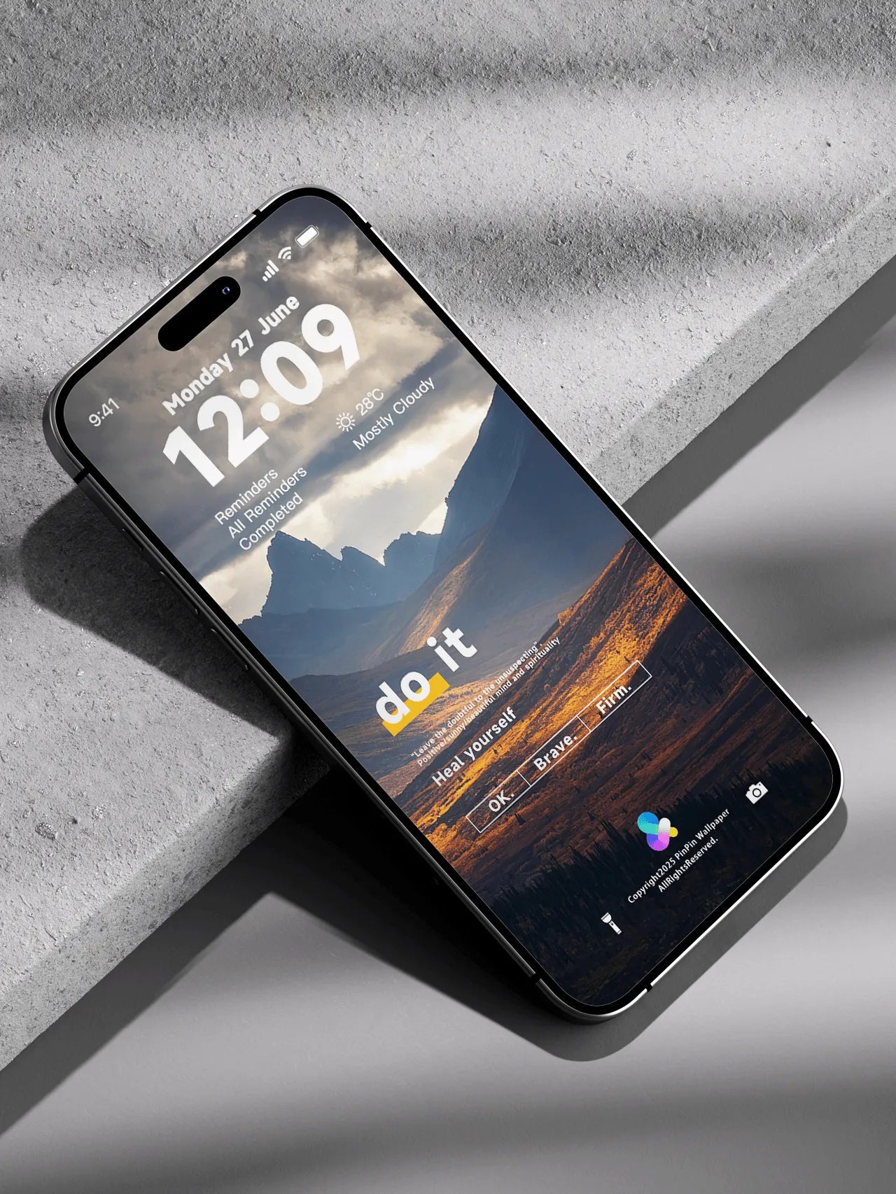 4K HD 壁紙の背景 - iPhone および Android 向け Black Universe Series20