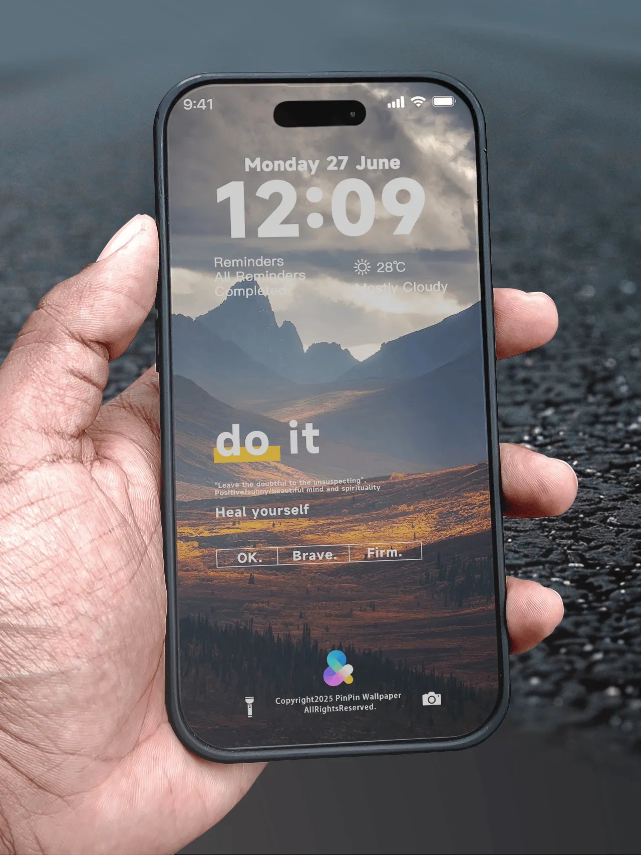 4K HD 壁紙の背景 - iPhone および Android 向け Black Universe Series20
