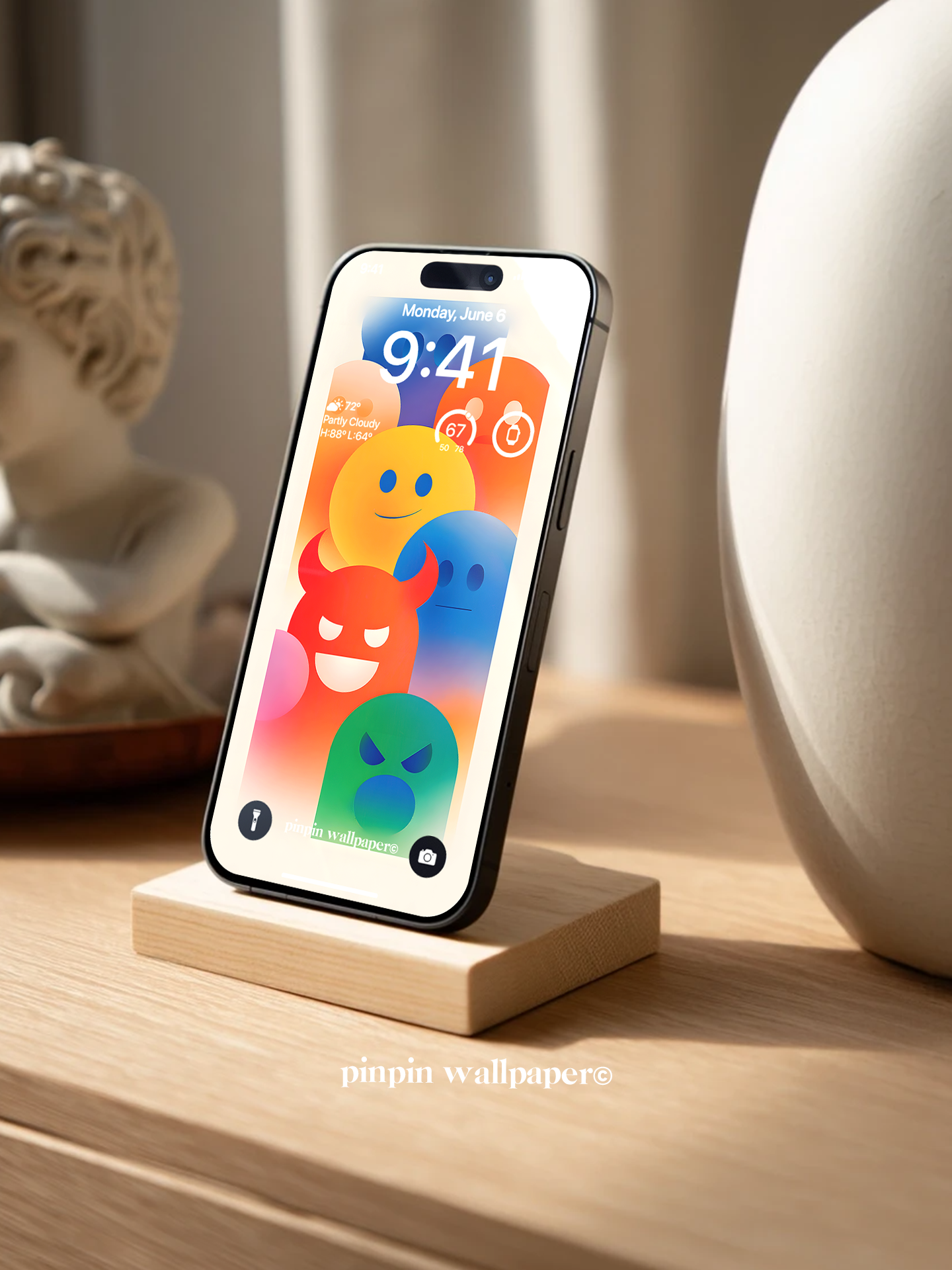 4K HD 壁紙の背景 - iPhone および Android 向け Black Universe Series20