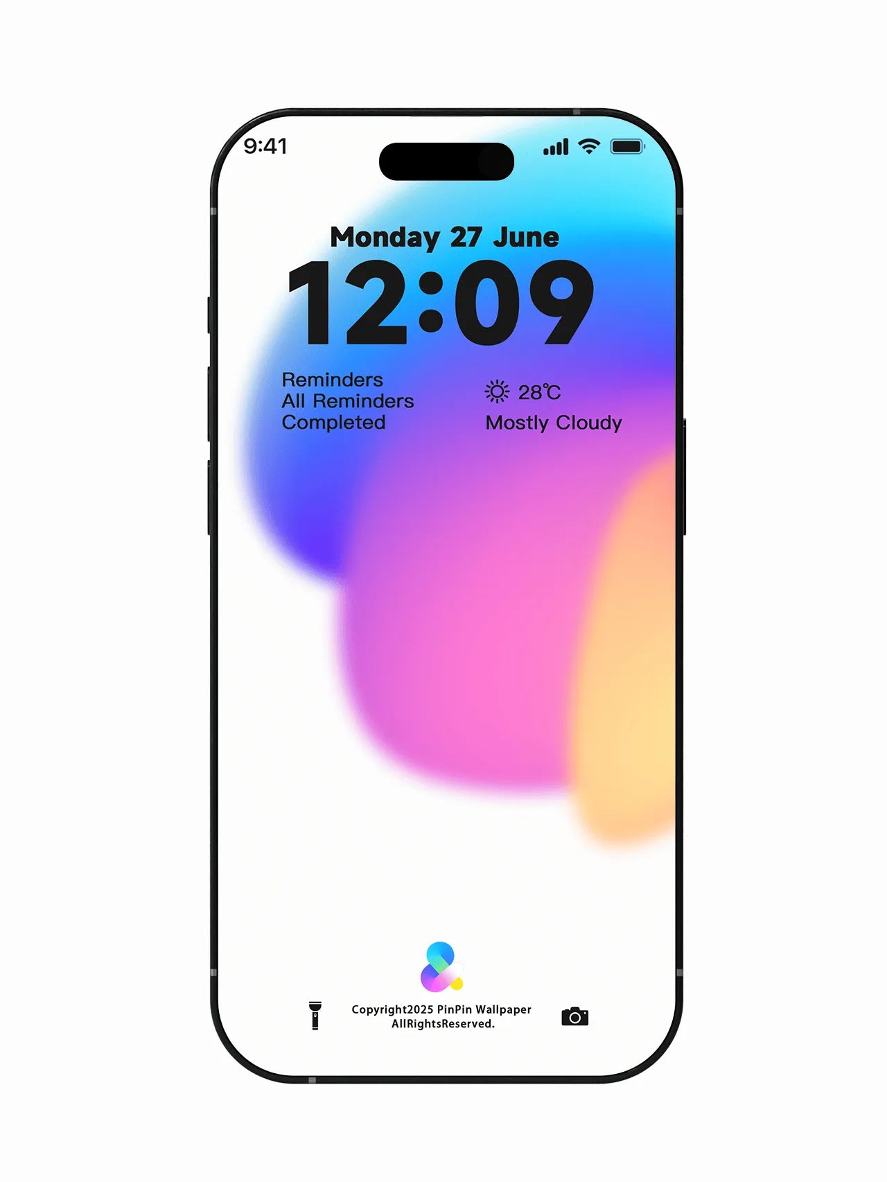 4K HD 壁紙の背景 - iPhone および Android 向け Black Universe Series20