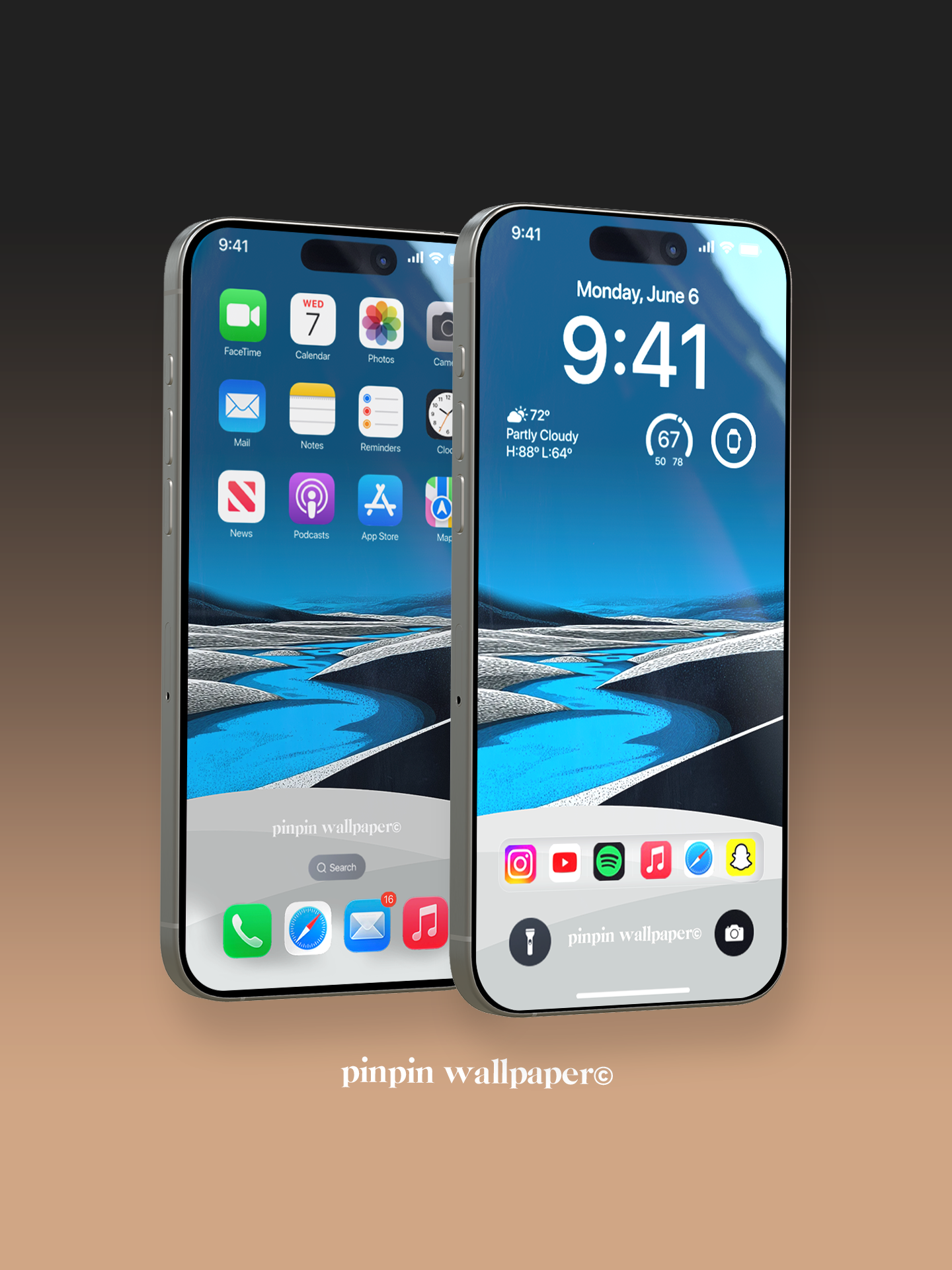 4K HD 壁紙の背景 - iPhone および Android 向け Black Universe Series20