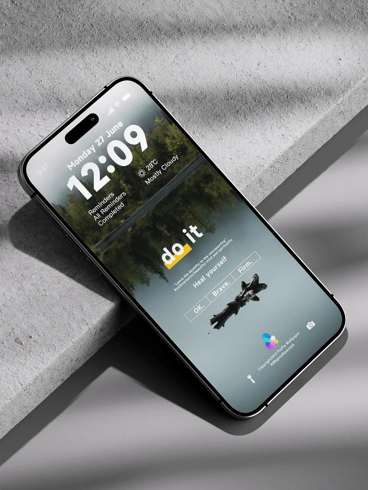 4K HD 壁紙の背景 - iPhone および Android 向け Black Universe Series20