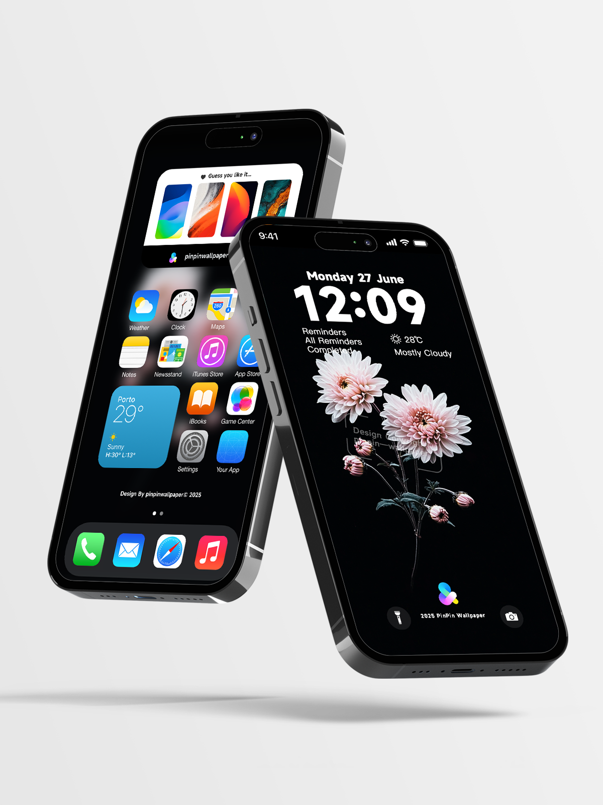 4K HD 壁紙の背景 - iPhone および Android 向け Black Universe Series20