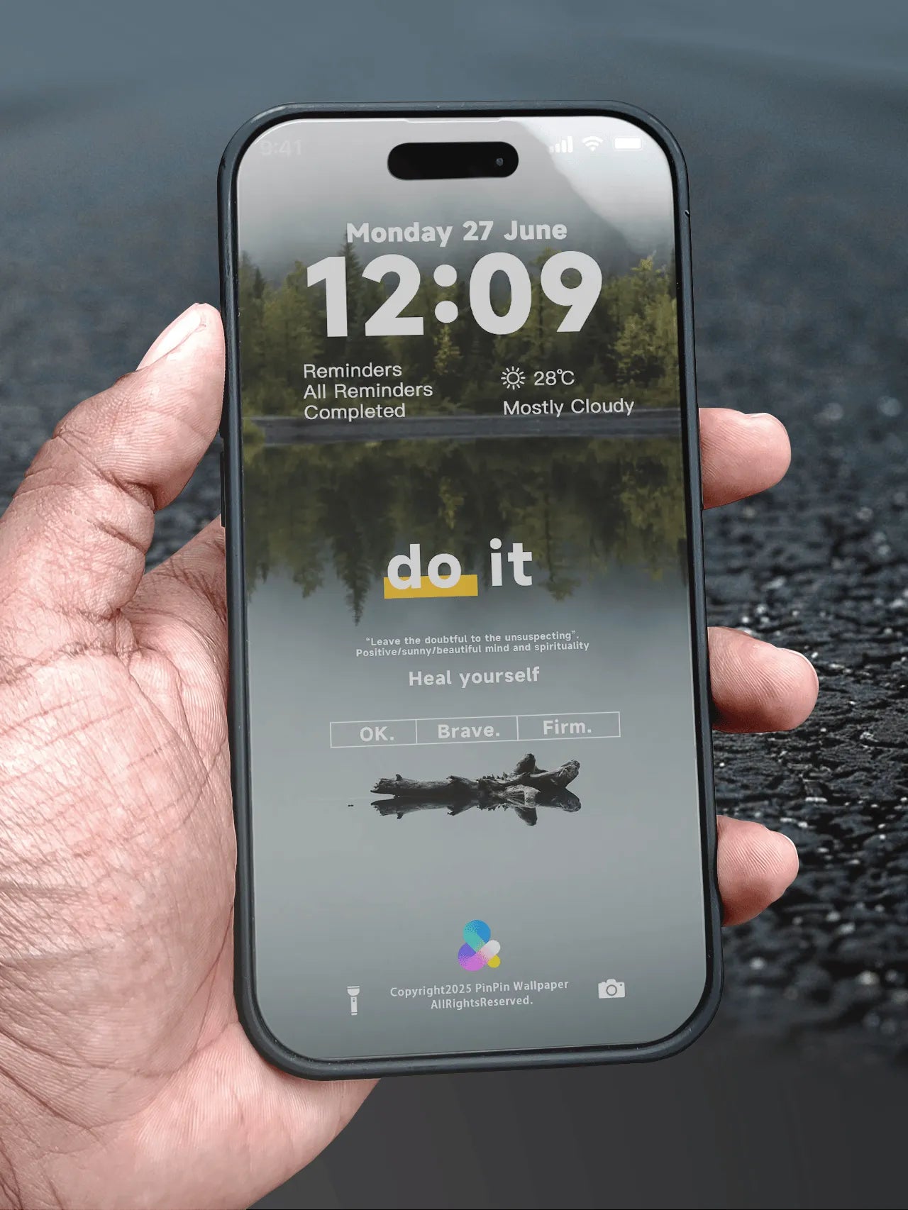 4K HD 壁紙の背景 - iPhone および Android 向け Black Universe Series20