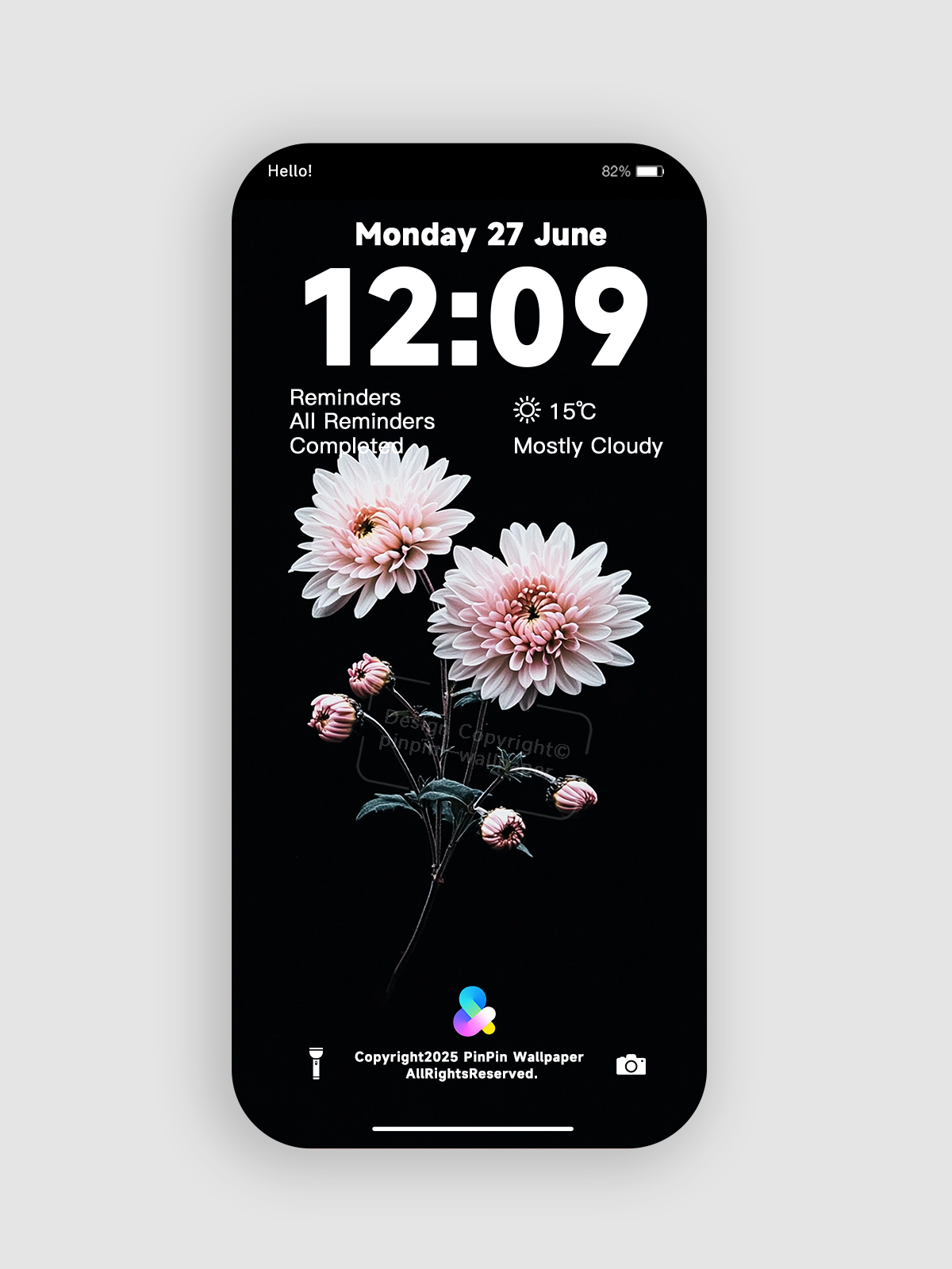 4K HD 壁紙の背景 - iPhone および Android 向け Black Universe Series20