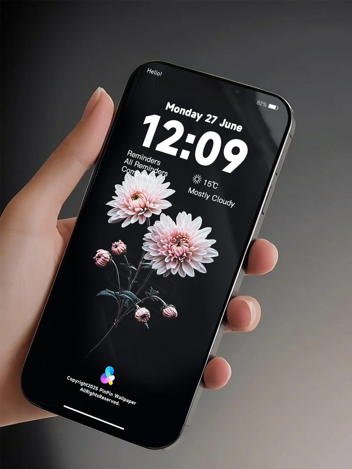 4K HD 壁紙の背景 - iPhone および Android 向け Black Universe Series20