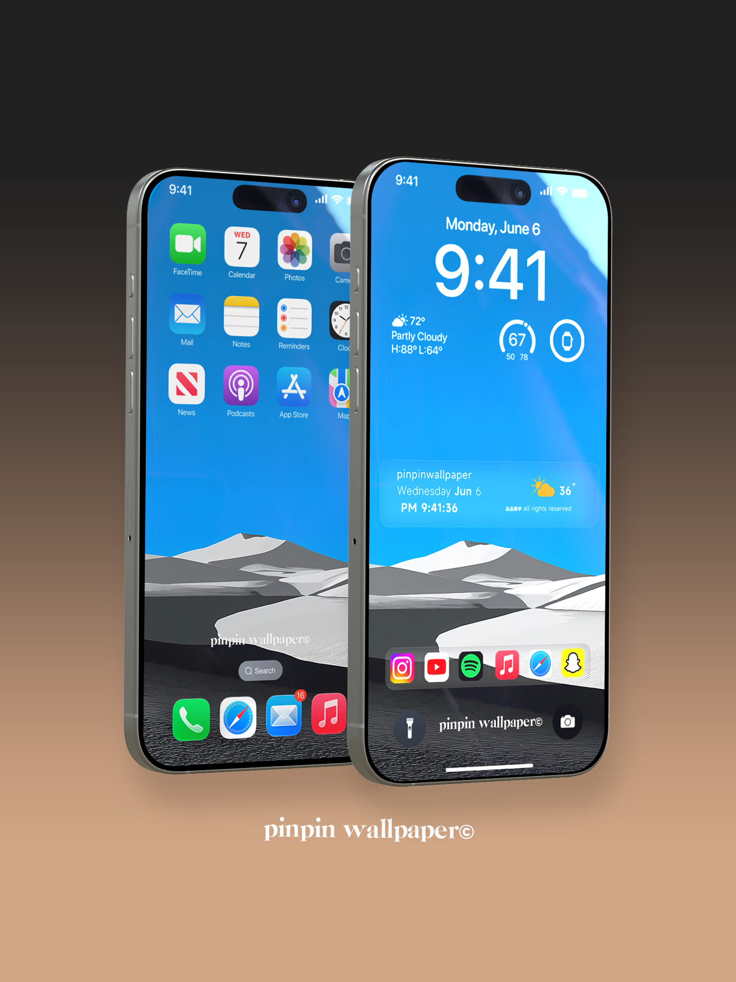 4K HD 壁紙の背景 - iPhone および Android 向け Black Universe Series20