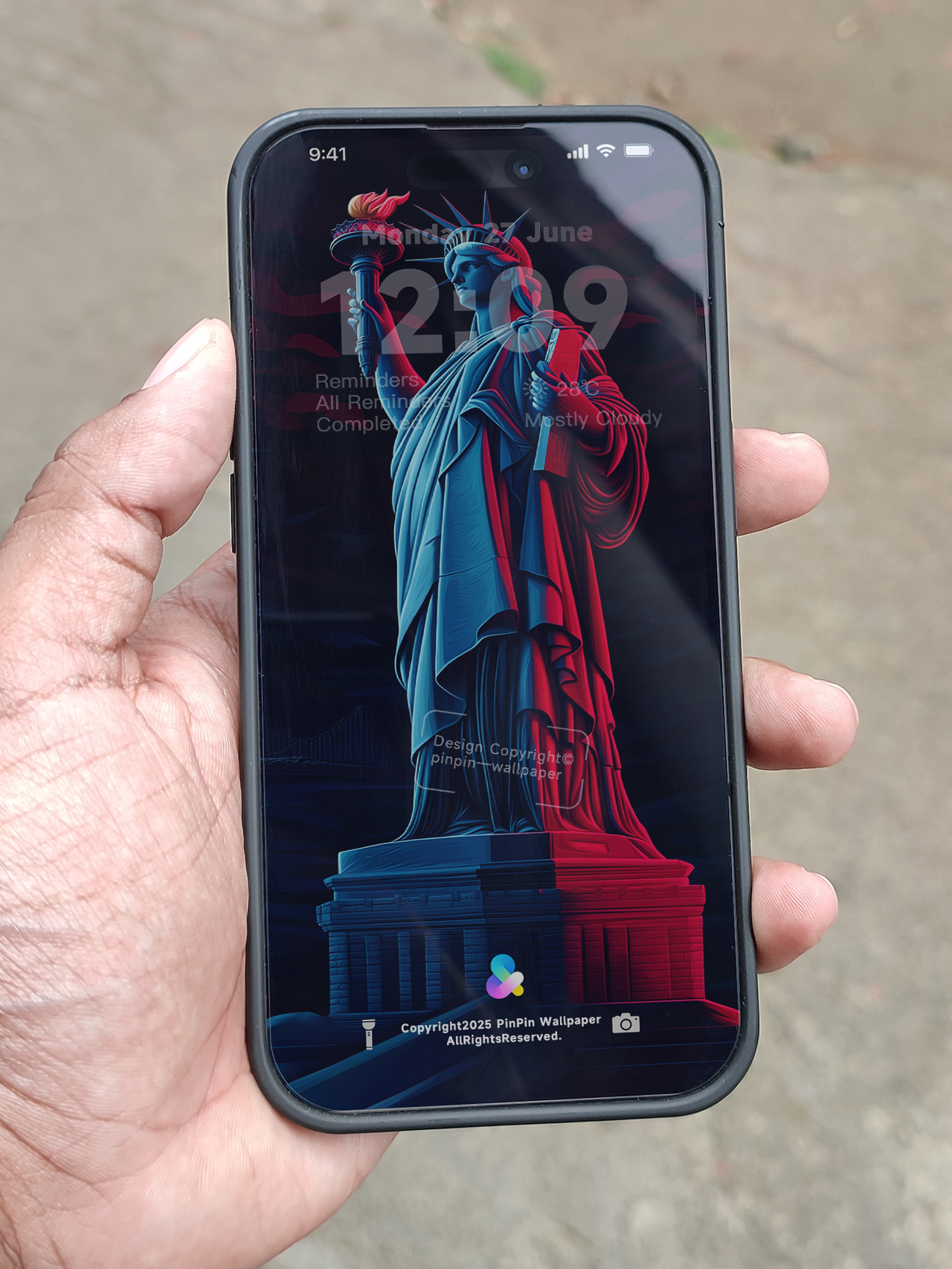 4K HD 壁紙の背景 - iPhone および Android 向け Black Universe Series20