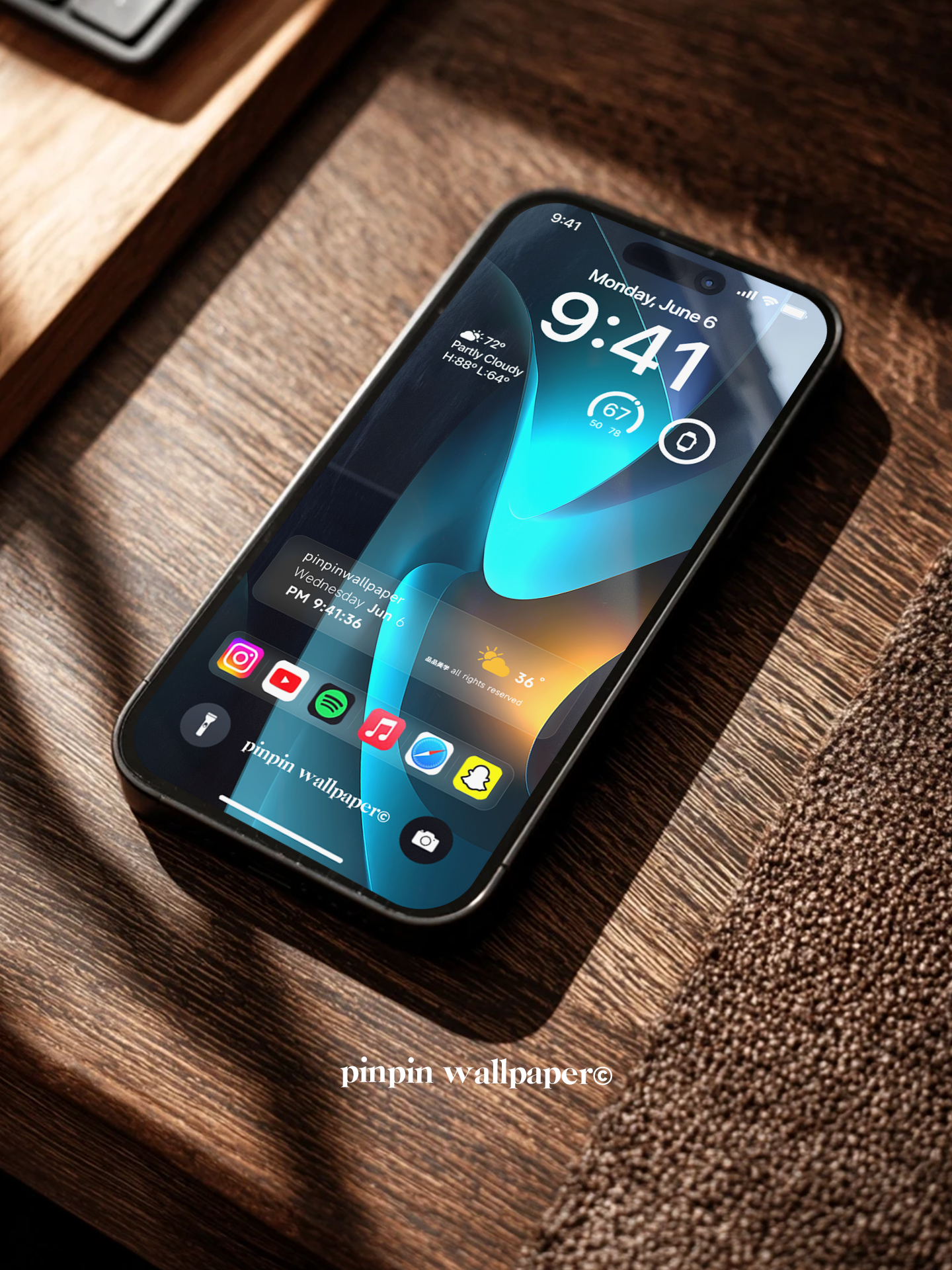 4K HD 壁紙の背景 - iPhone および Android 向け Black Universe Series20