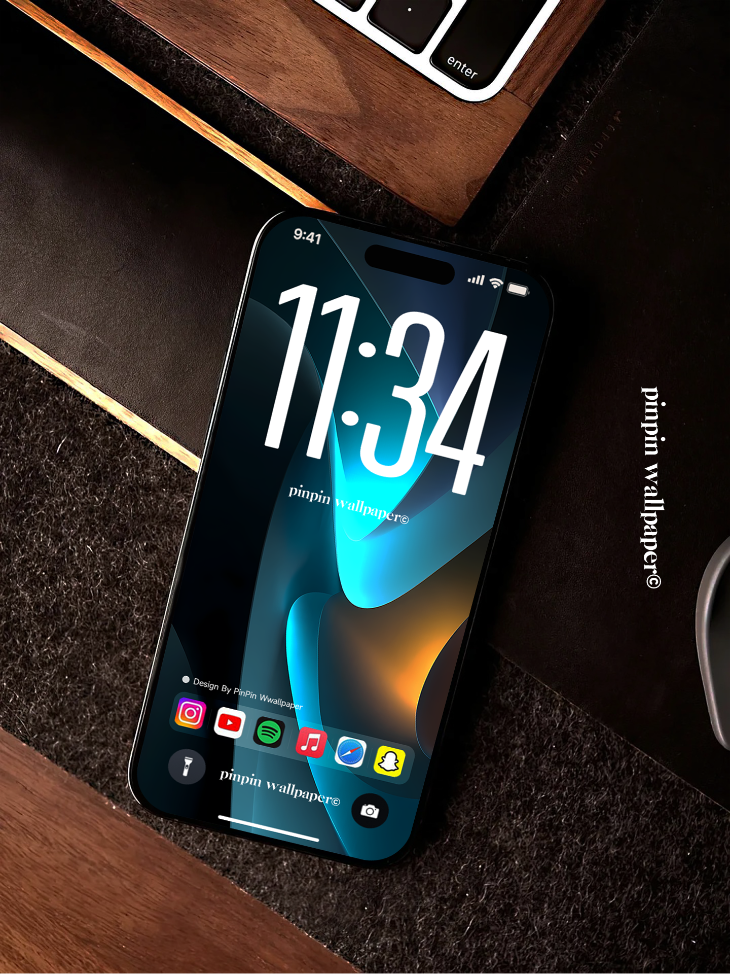 4K HD 壁紙の背景 - iPhone および Android 向け Black Universe Series20