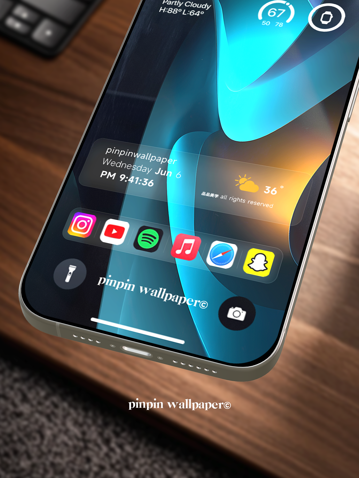 4K HD 壁紙の背景 - iPhone および Android 向け Black Universe Series20