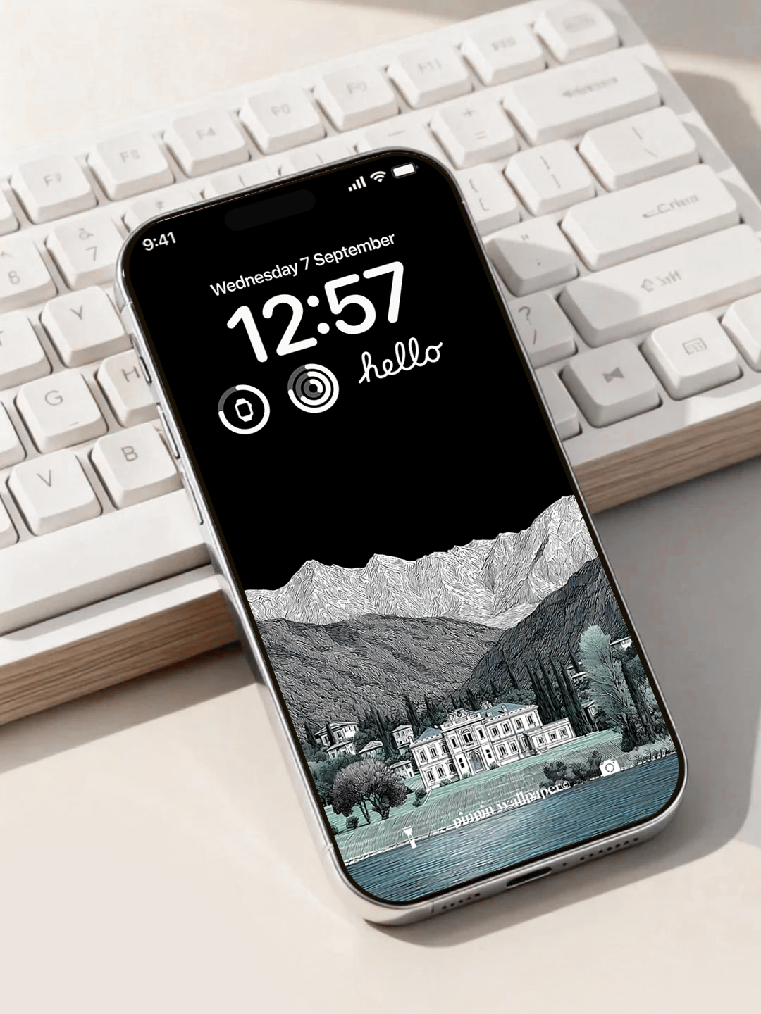 4K HD 壁紙の背景 - iPhone および Android 向け Black Universe Series20