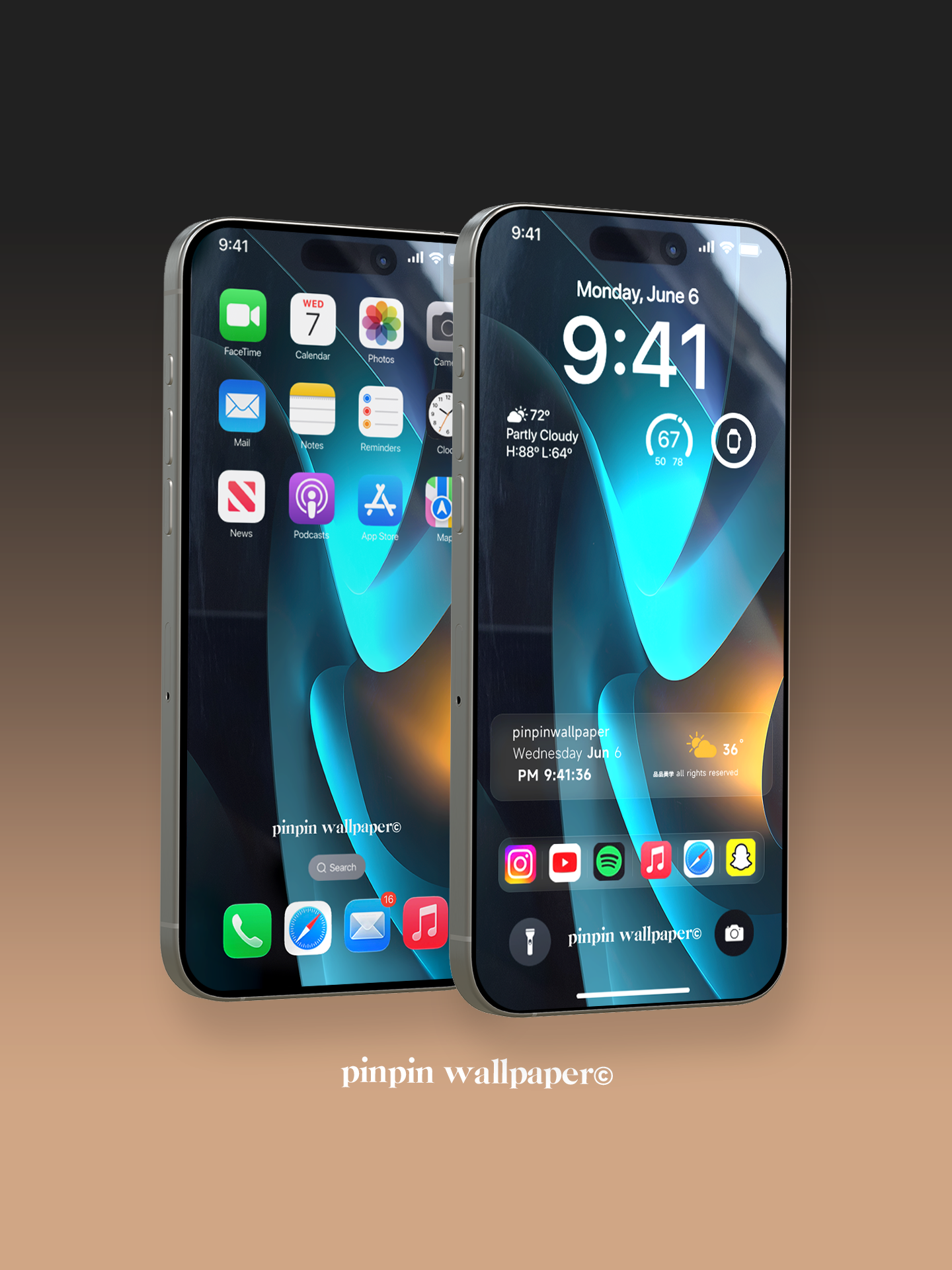 4K HD 壁紙の背景 - iPhone および Android 向け Black Universe Series20