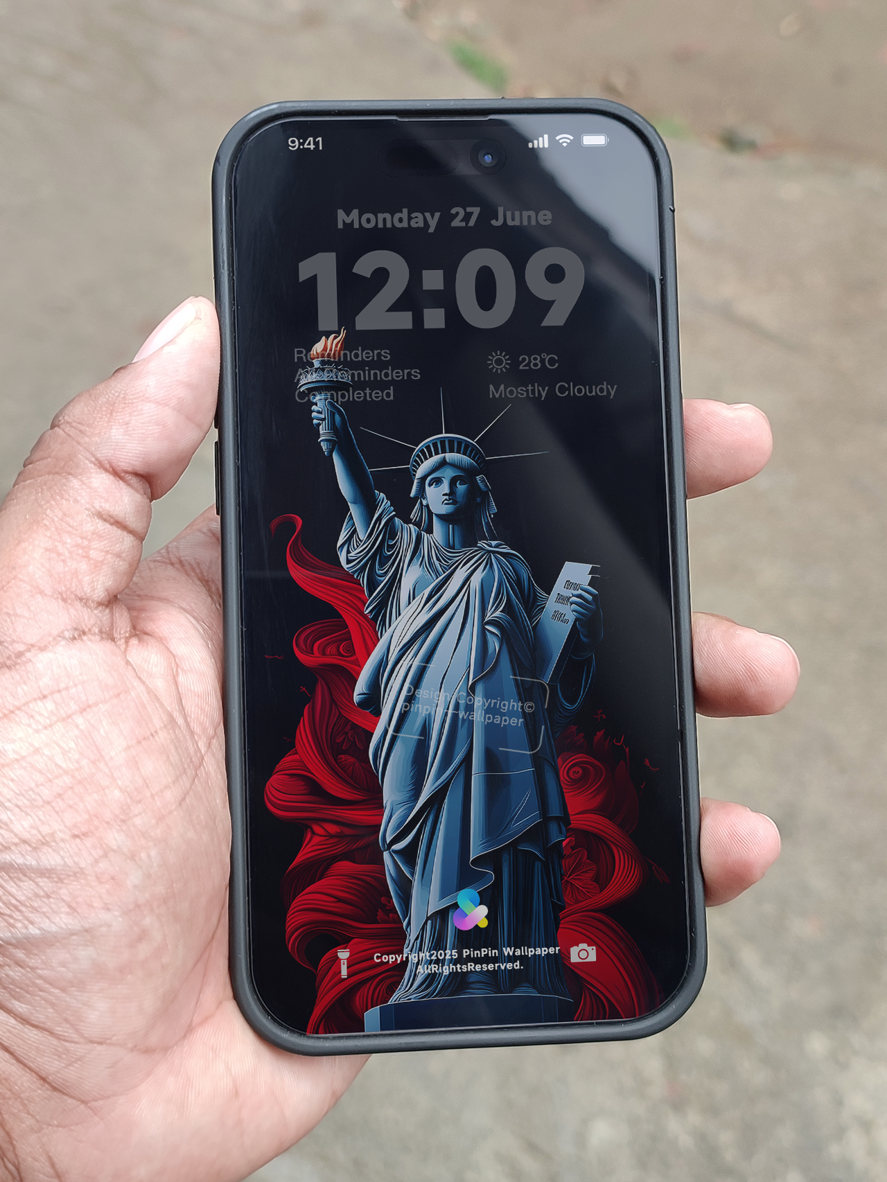 4K HD 壁紙の背景 - iPhone および Android 向け Black Universe Series20