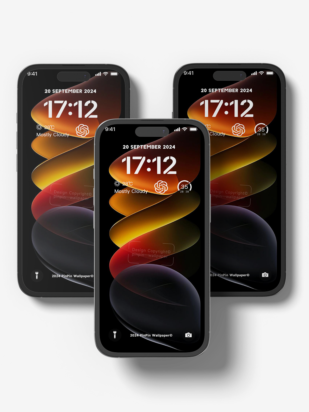 4K HD 壁紙の背景 - iPhone および Android 向け Black Universe Series20