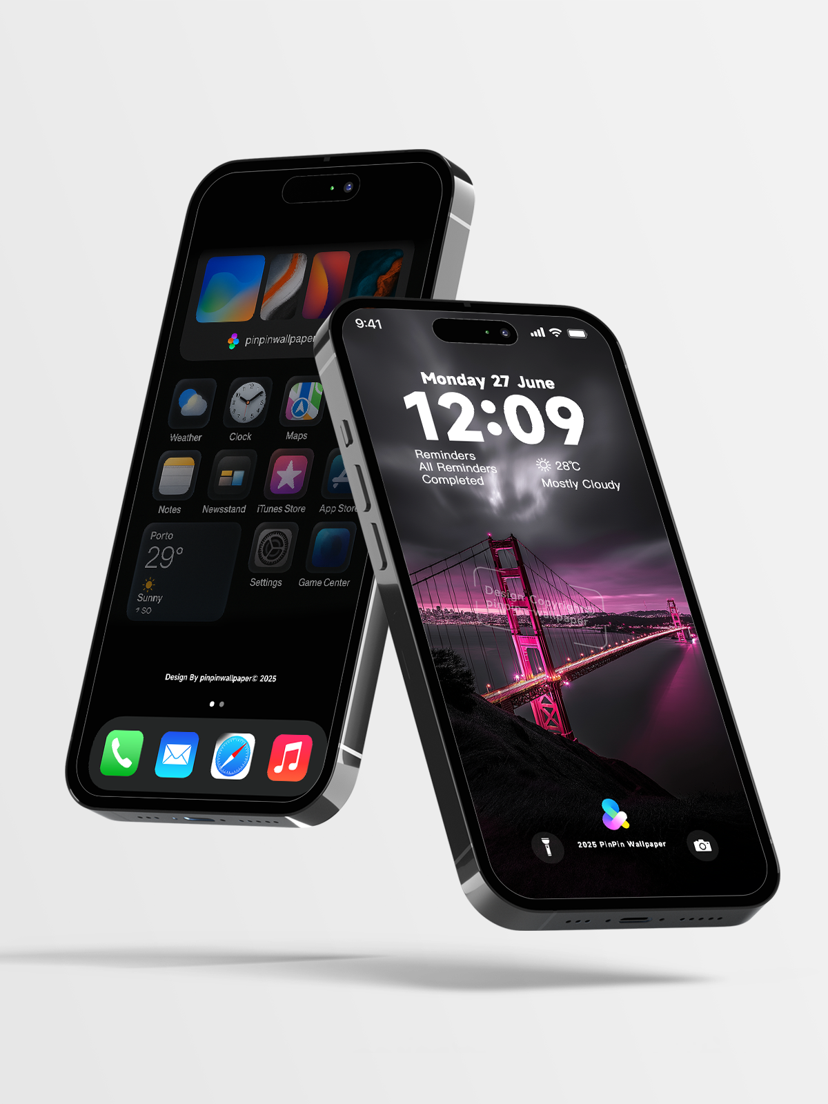 4K HD 壁紙の背景 - iPhone および Android 向け Black Universe Series20