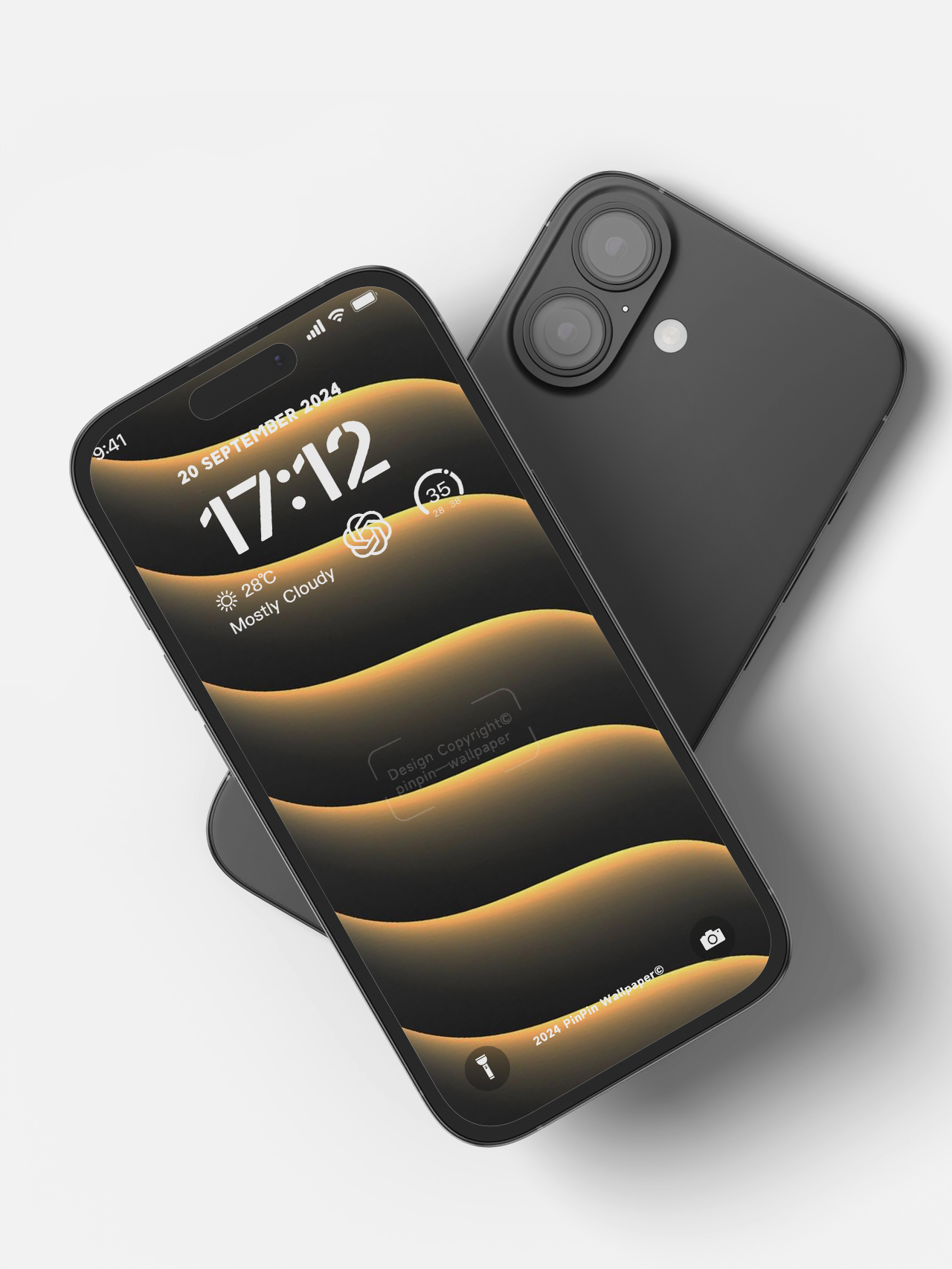 4K HD 壁紙の背景 - iPhone および Android 向け Black Universe Series20