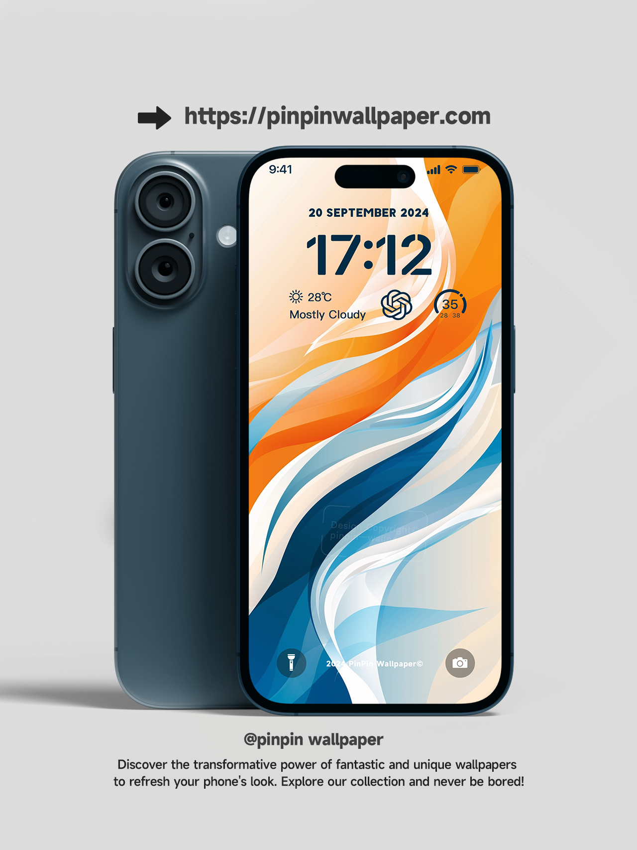 4K HD 壁紙の背景 - iPhone および Android 向け Black Universe Series20